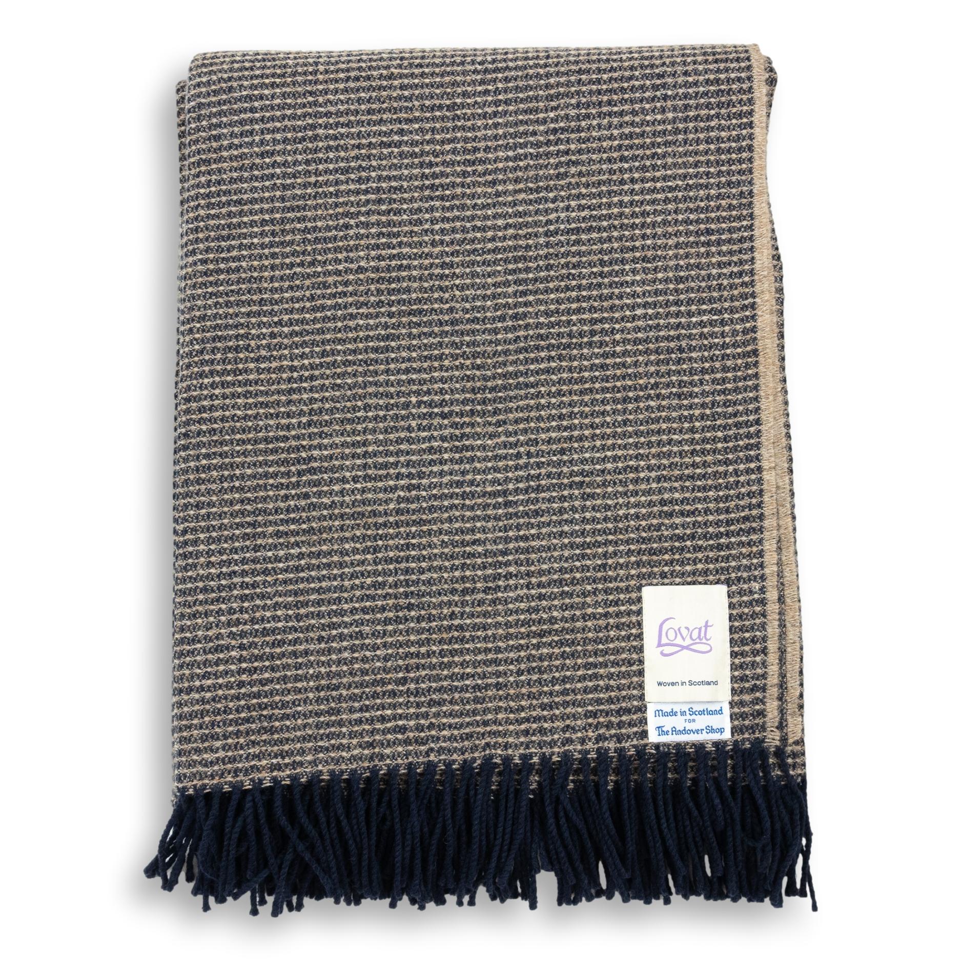 100% Wool Honeycomb Blanket - Image 2