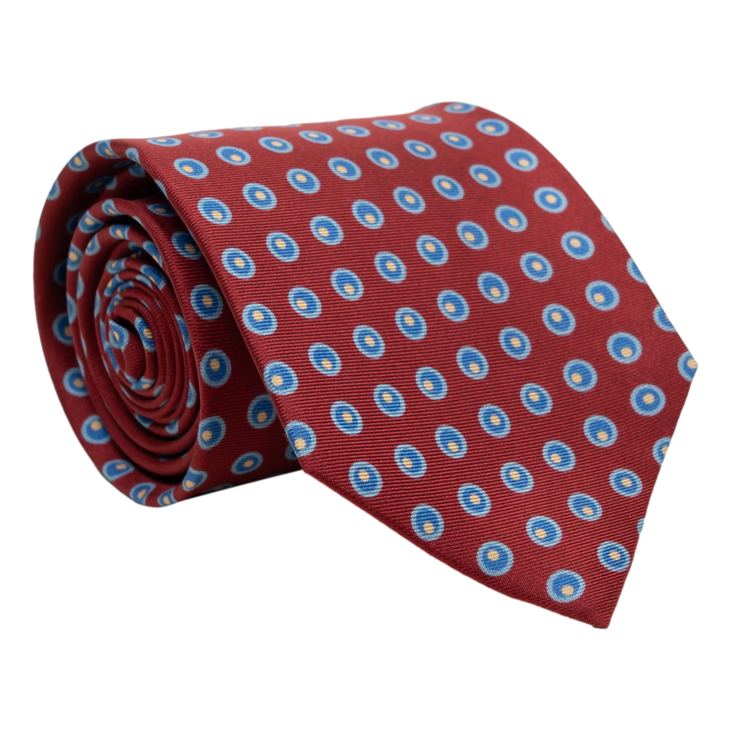 Abstract Dotted Silk Tie - Image 3