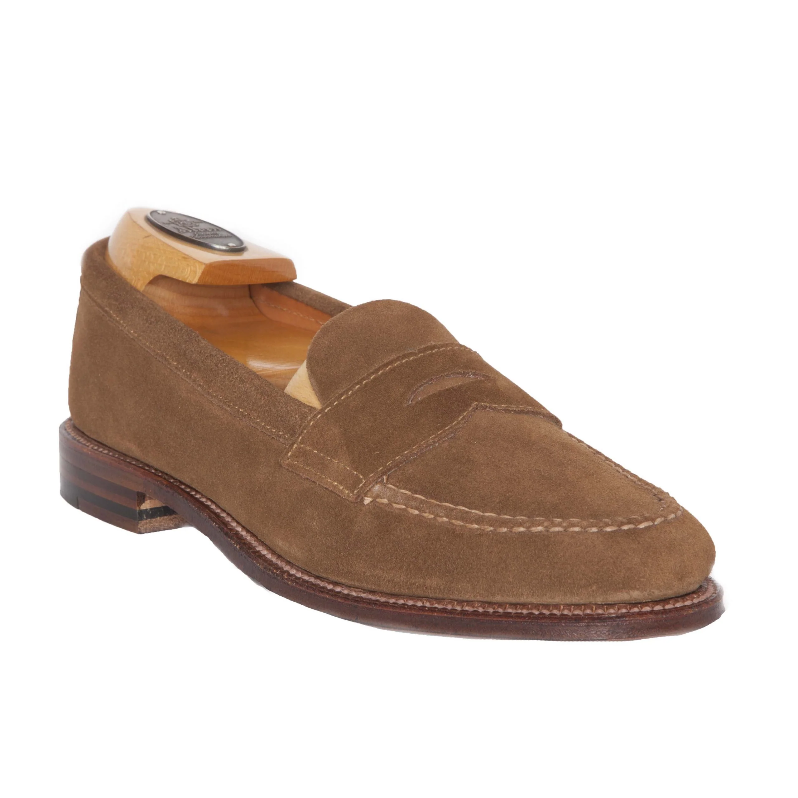 Alden 6243F Unlined Leisure Hand Sewn Snuff Suede
