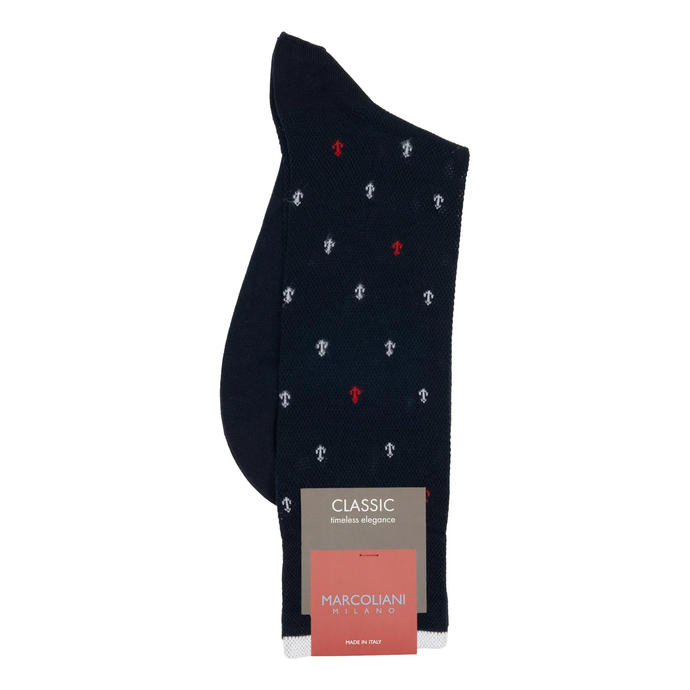Anchor Cotton Mid-Calf Dress Sock - Image 2