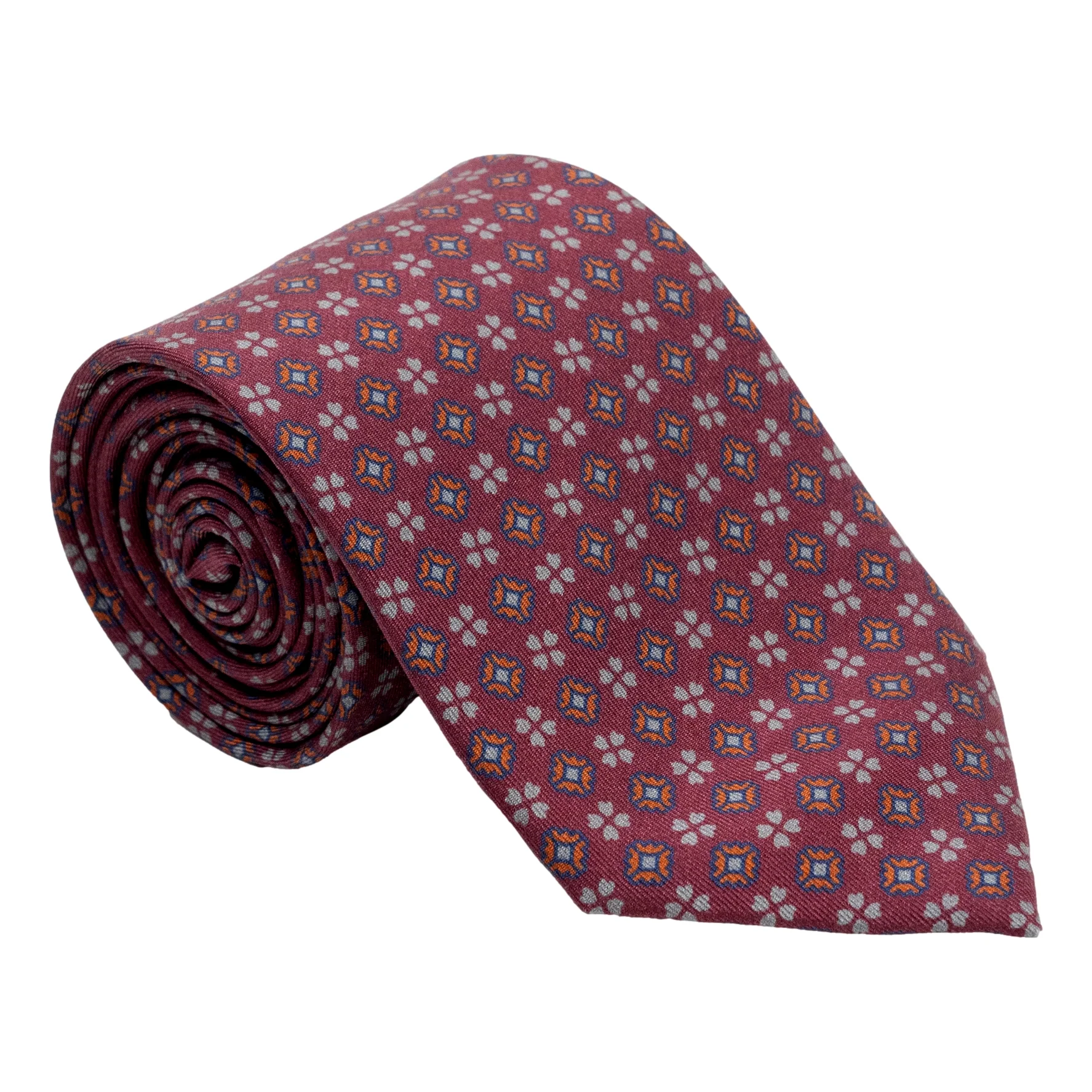 Arcuri Motif Silk Tie - Image 3