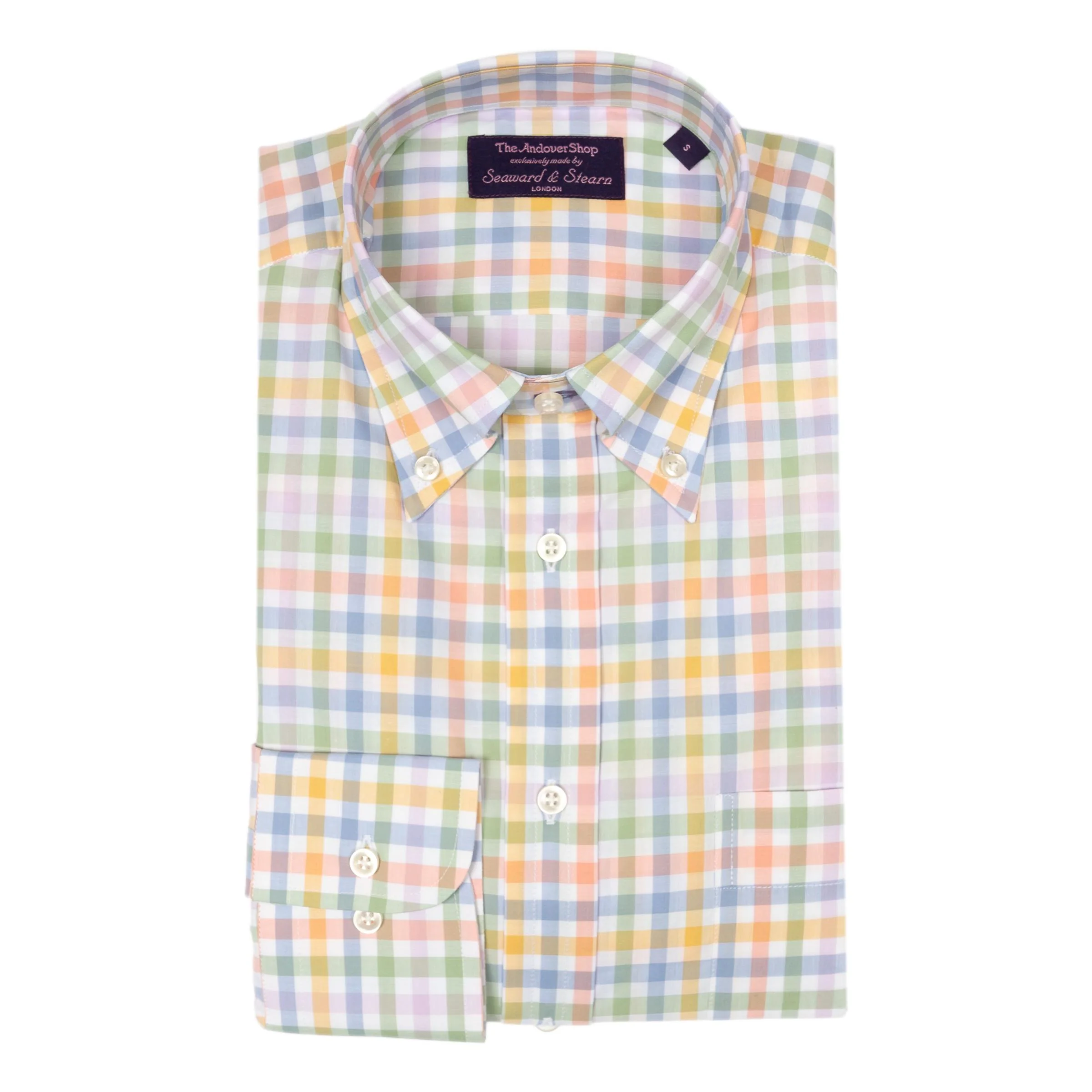 Aveiro Tattersall Button Down Sport Shirt