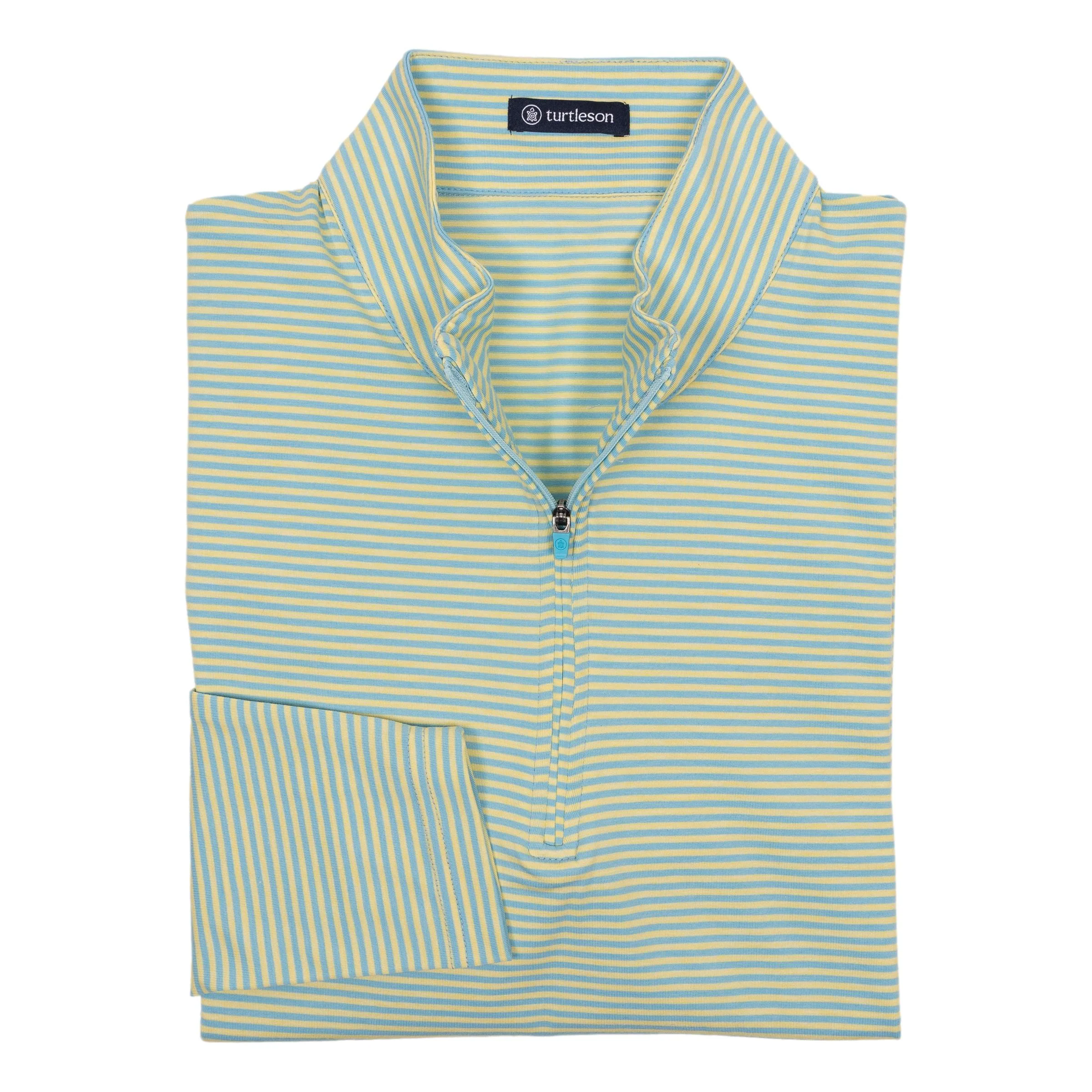 Avery Striped Quarter Zip Pullover - Image 4