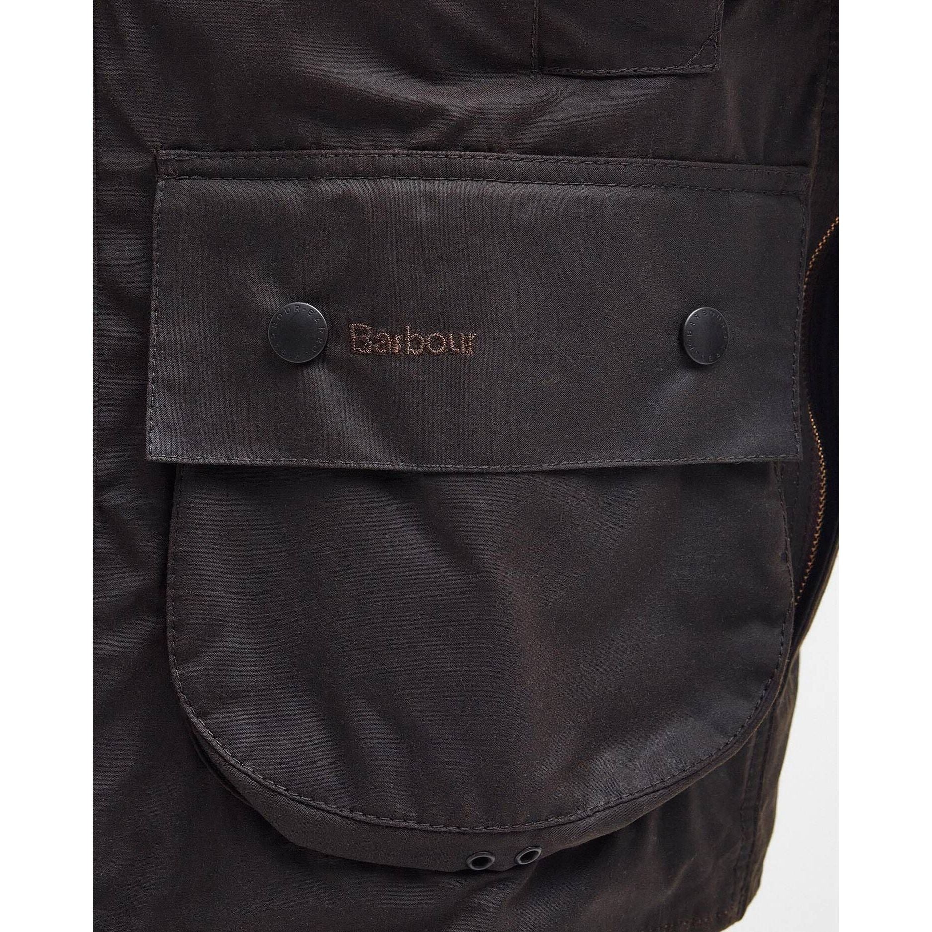Barbour Classic Beaufort Waxed Jacket - Image 2