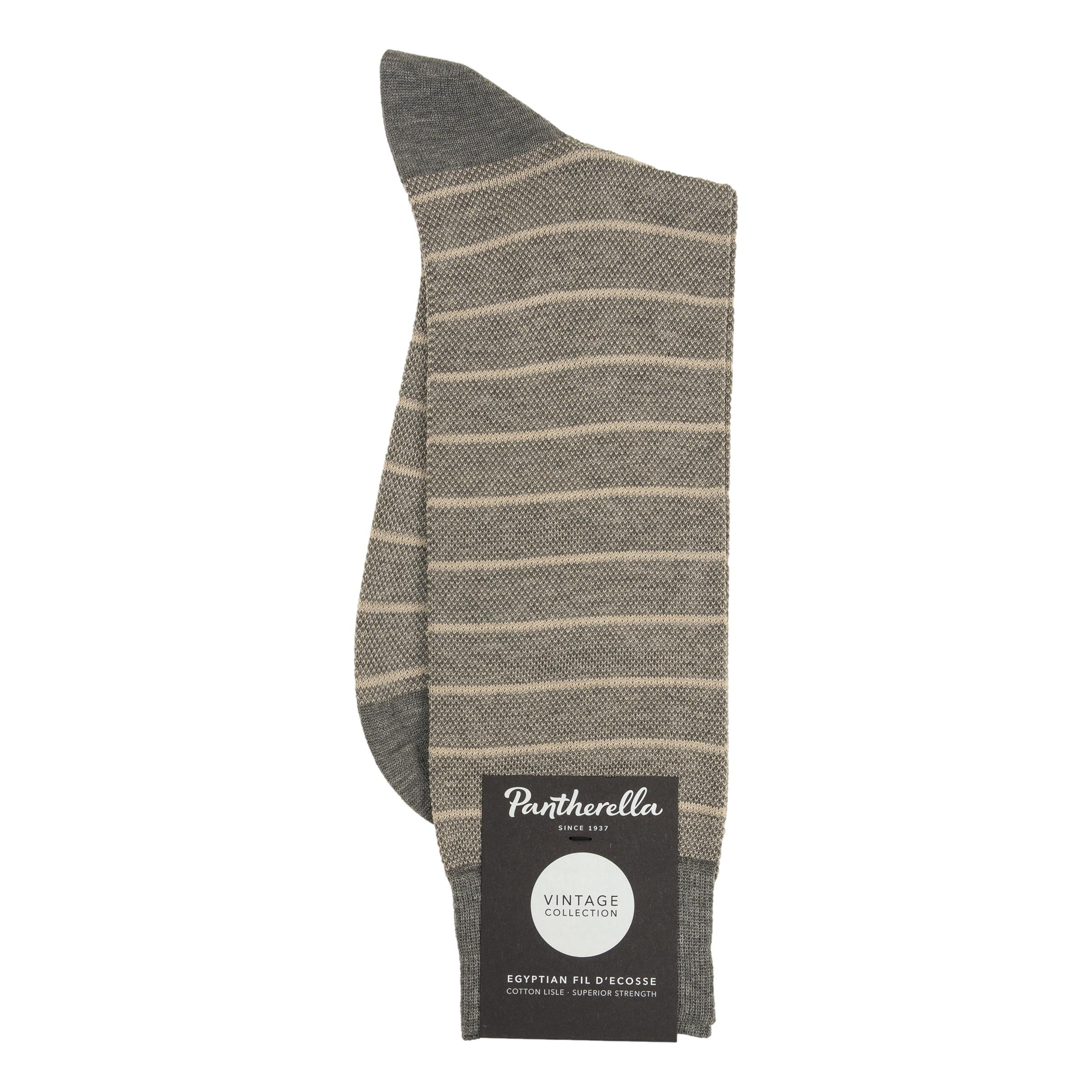 Barrington Stripe Cotton Mid-Calf Dress Socks - Image 3