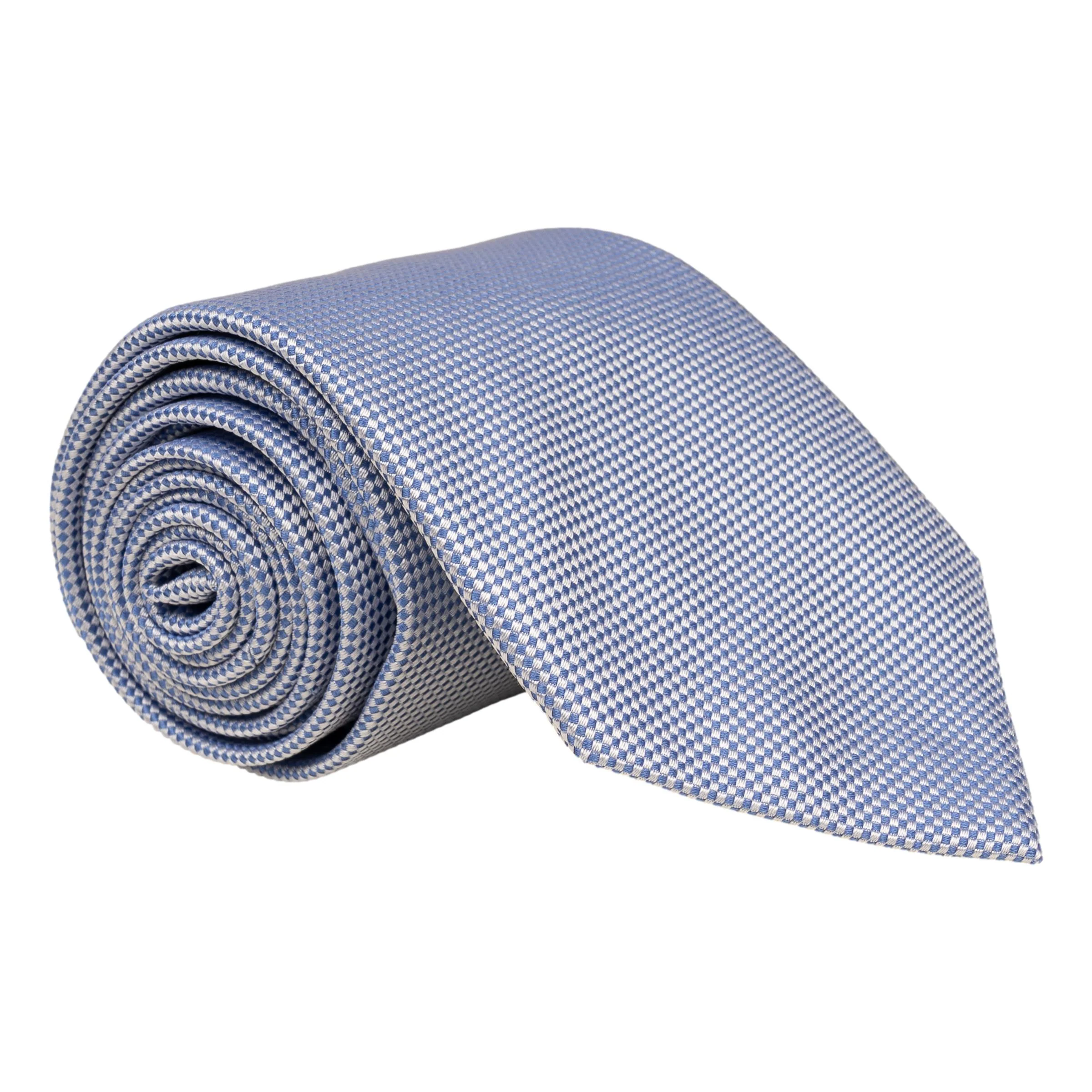 Basket Weave Iridescent Silk Tie