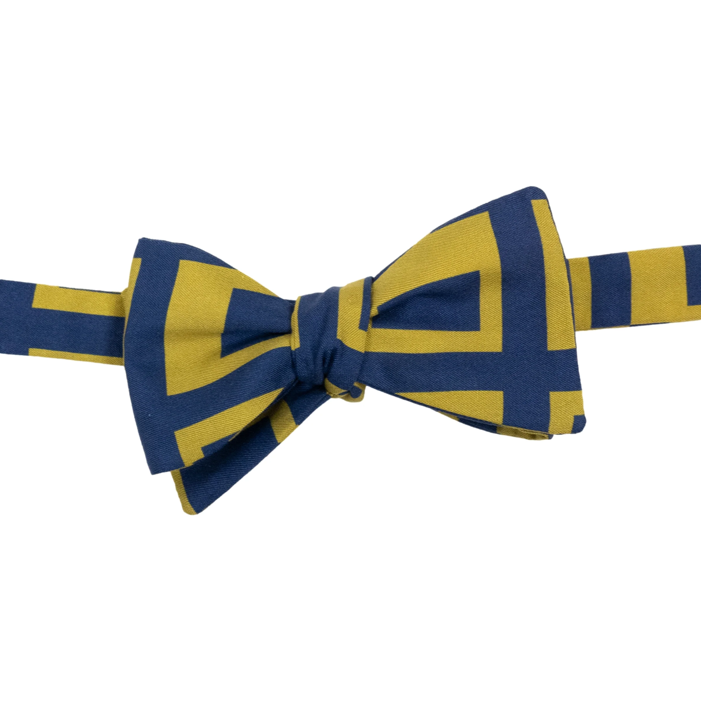 Bexley Motif Patterned Silk Bow Tie - Image 2