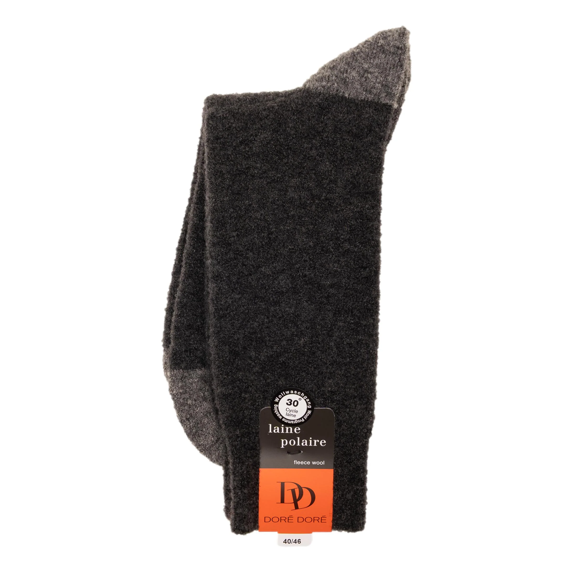 Bouclé Fleece Wool Socks - Image 3