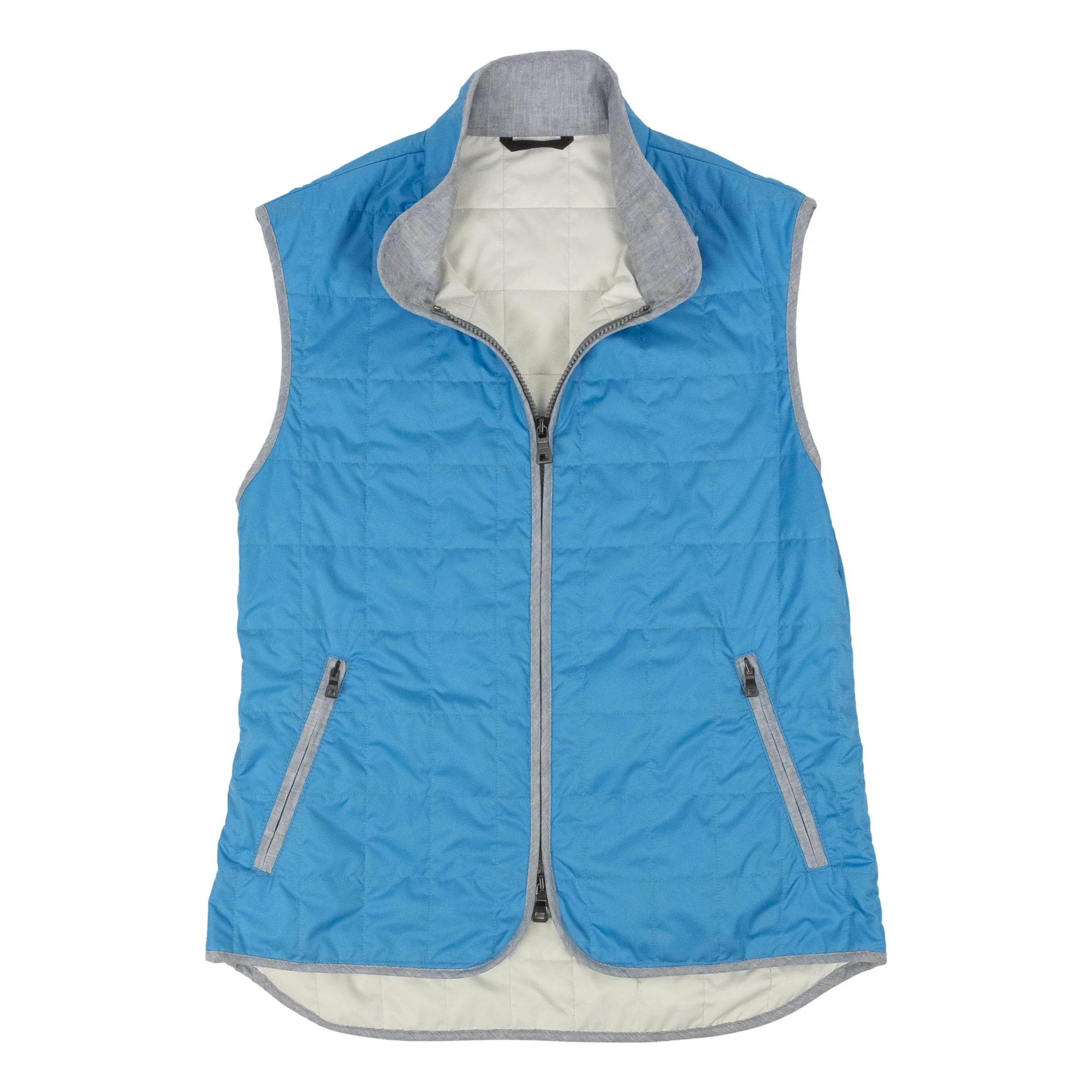 Carolina Blue Theo Waterville Quilted Vest
