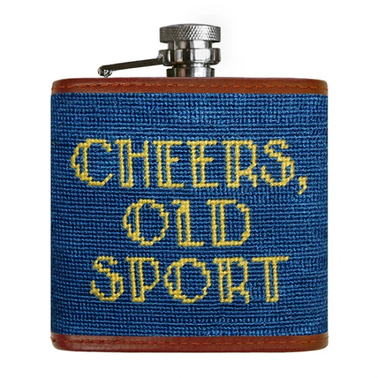 Cheers, Old Sport Flask