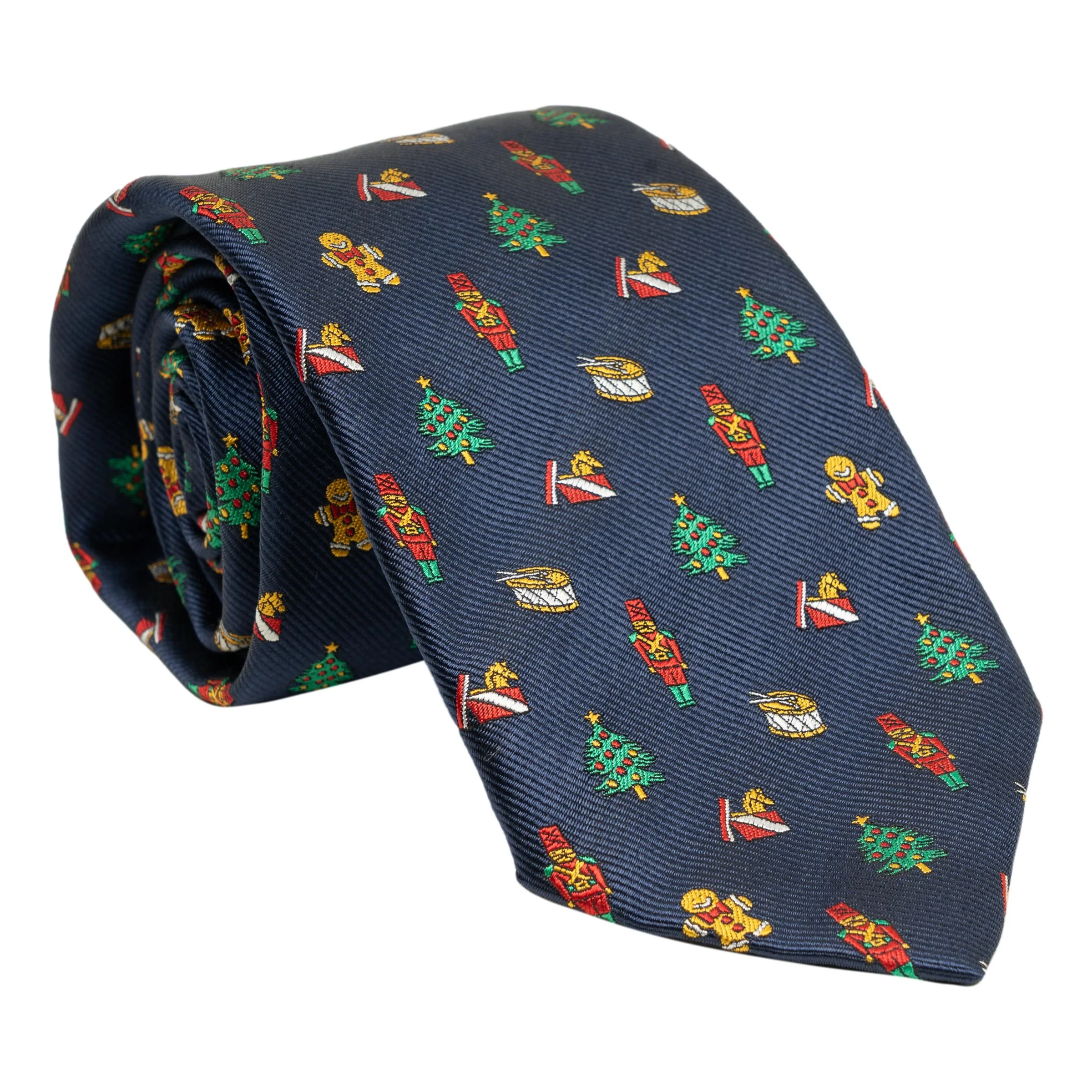 Christmas Club Silk Woven Tie