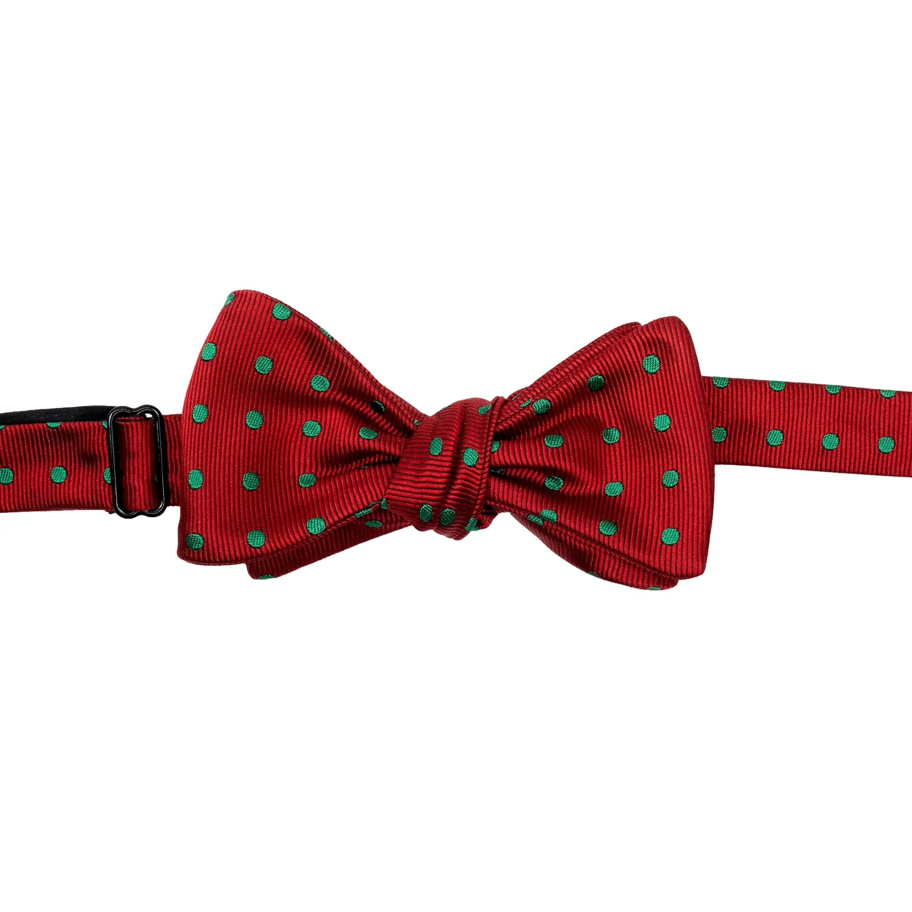 Christmas Polka Dot Bow Tie - Image 2