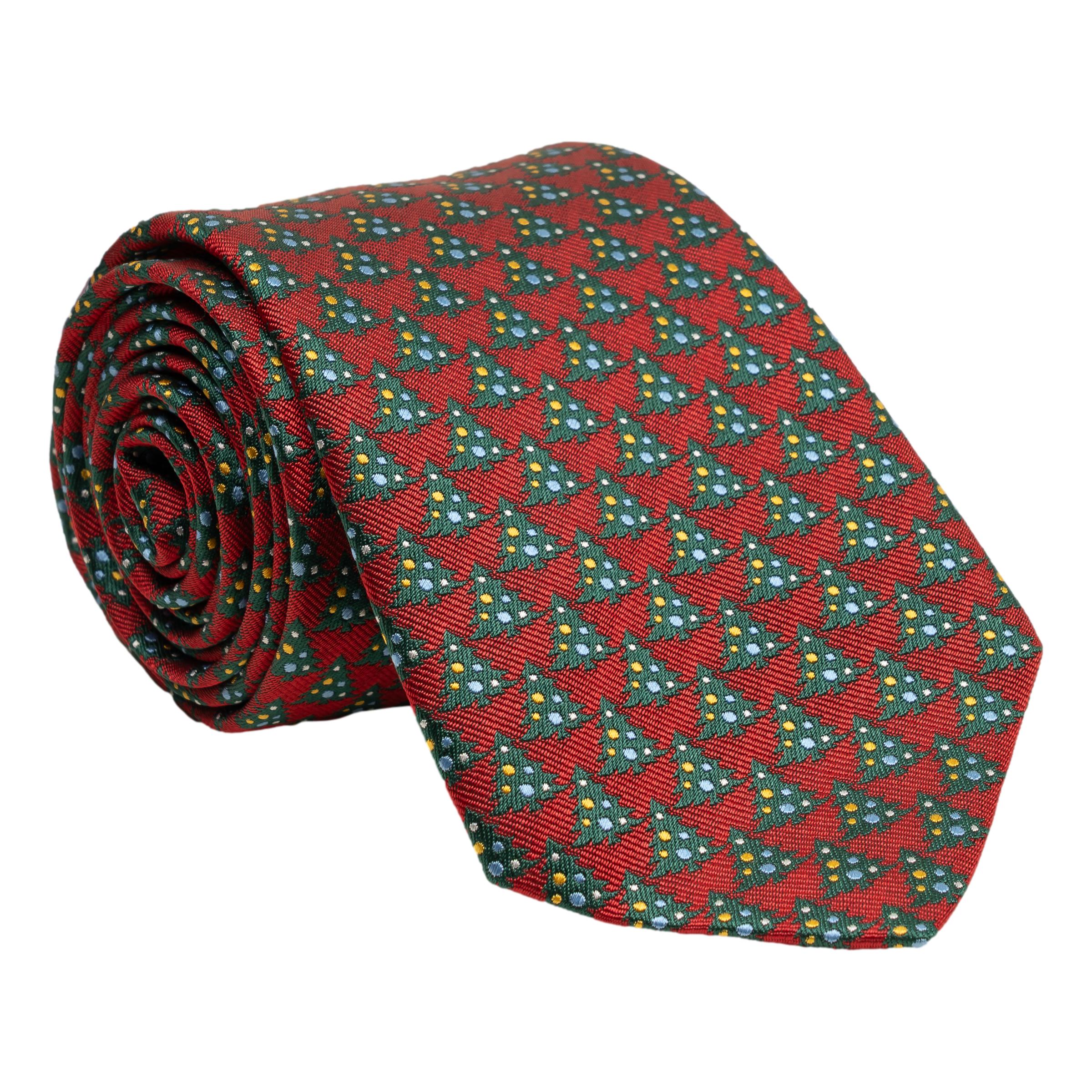 Christmas Tree Holiday Tie