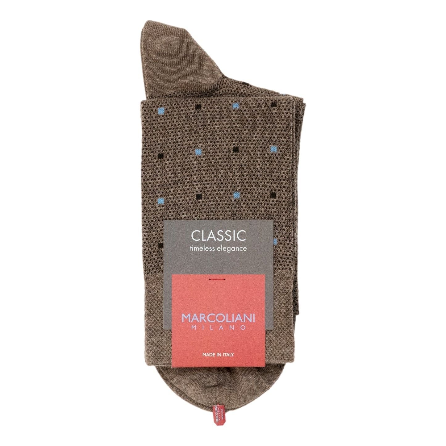 Contemporary Dots Cotton Over-the-Calf Dress Sock - Image 3