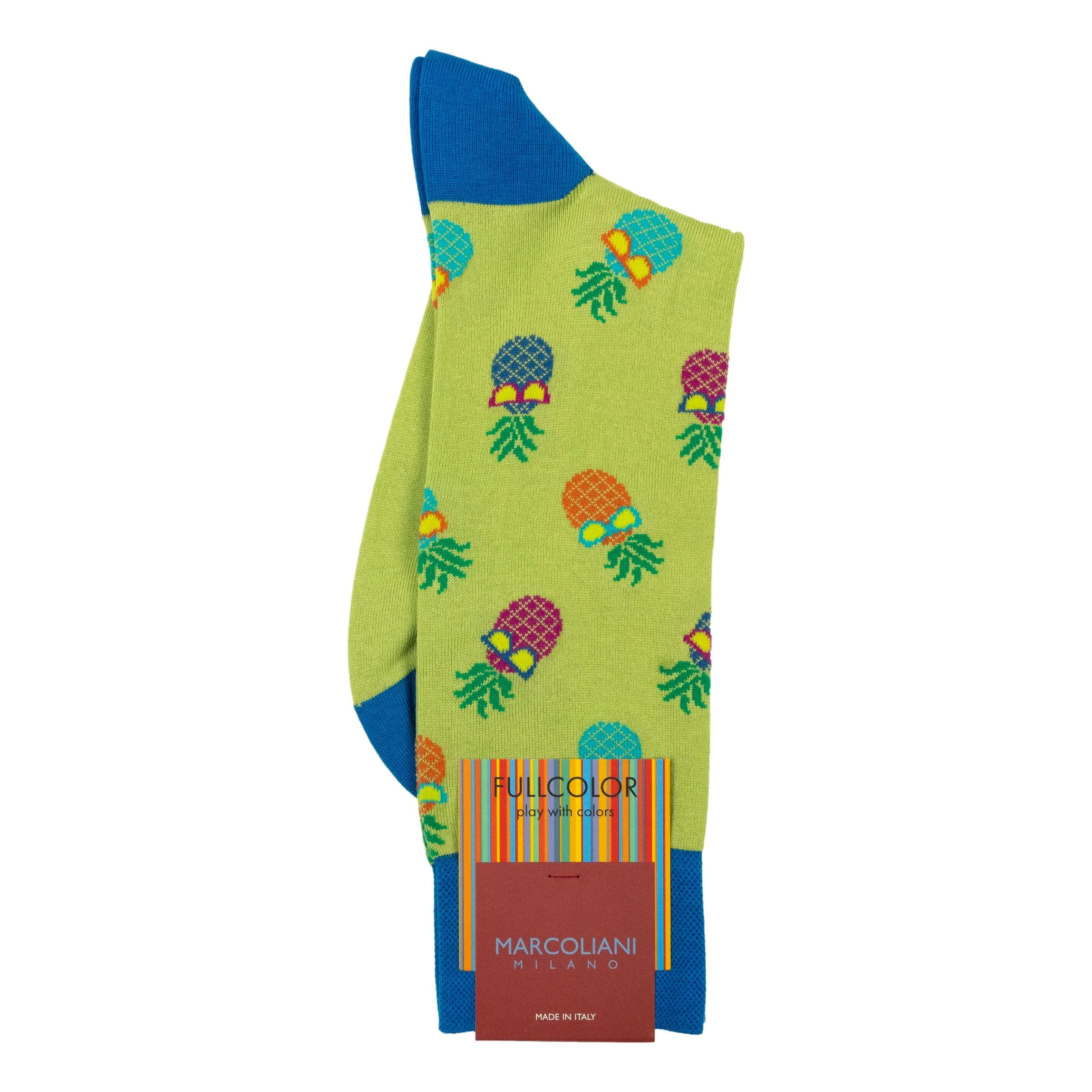 Cool Pineapple Mid-Calf Dress Socks - Image 2
