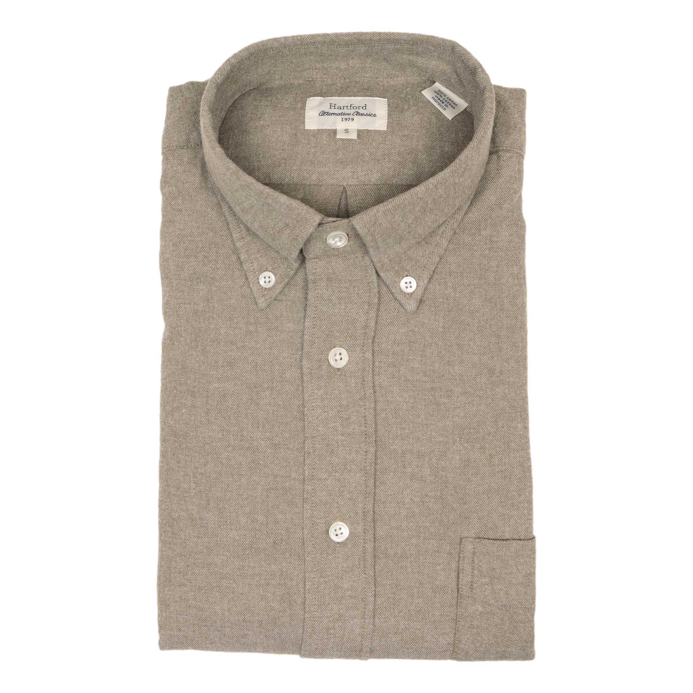 Cotton Flannel Button Down Sport Shirt - Image 3