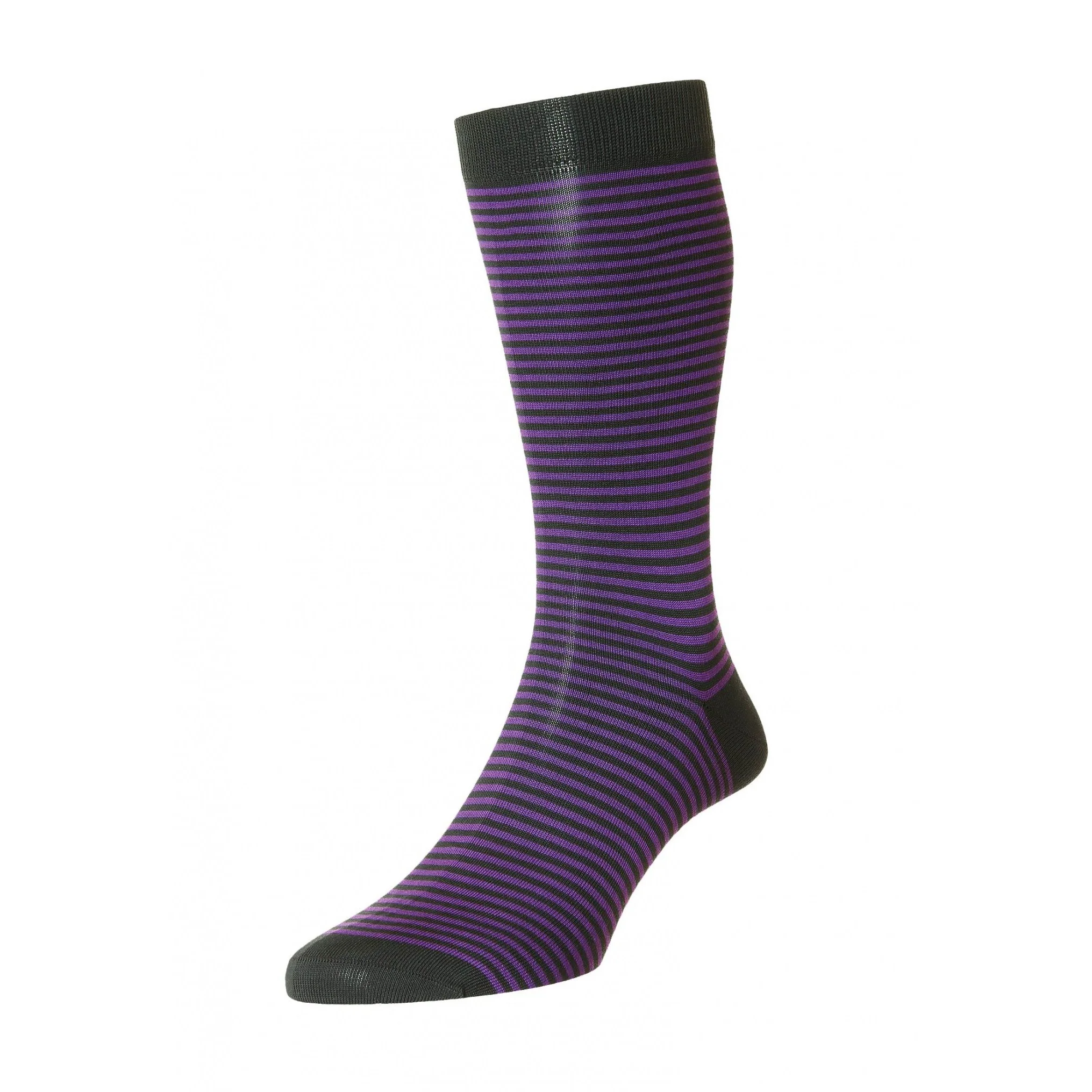 Cotton Lisle Stripe Socks - Image 9