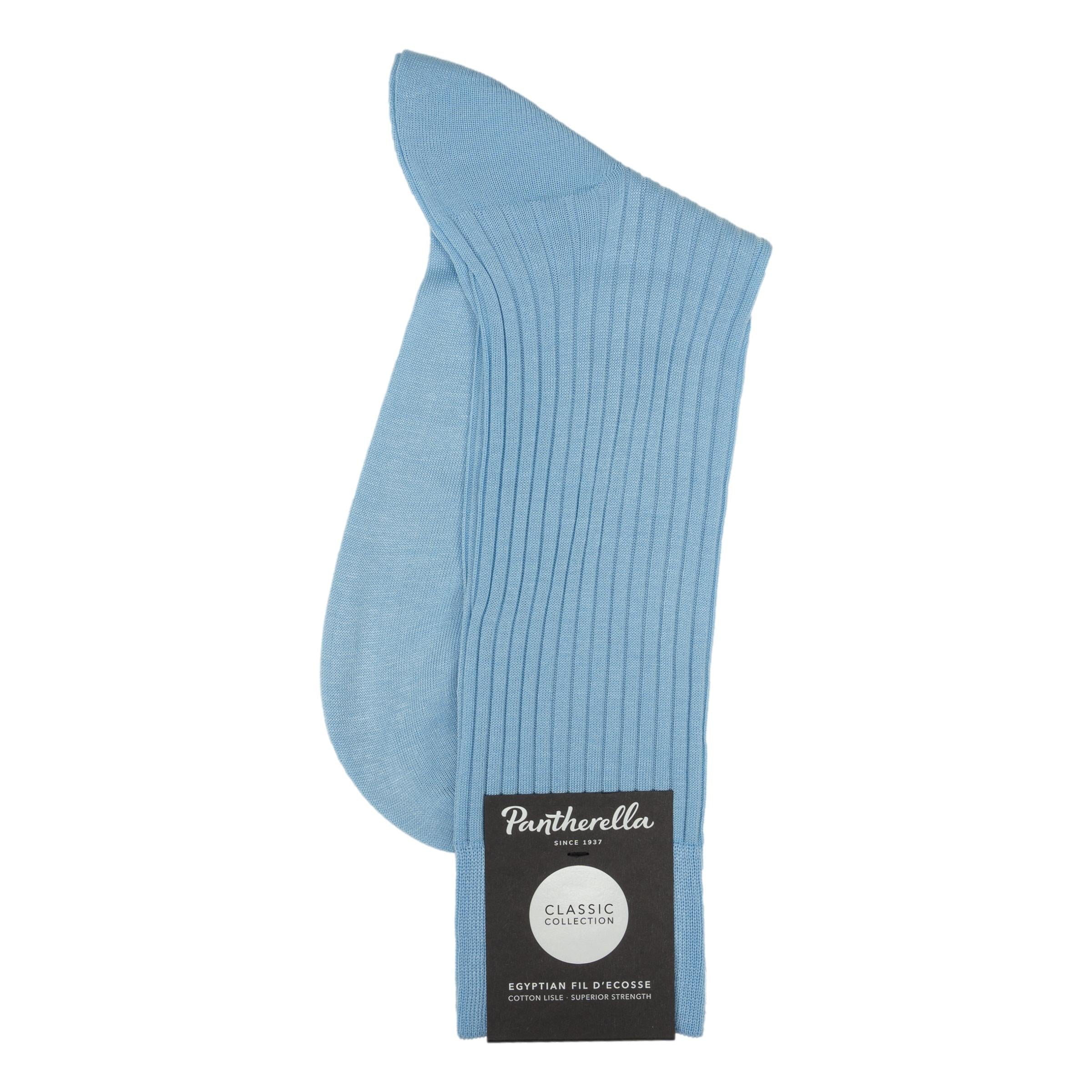 Danvers 5x3 Rib Cotton Lisle Dress Socks - Image 4