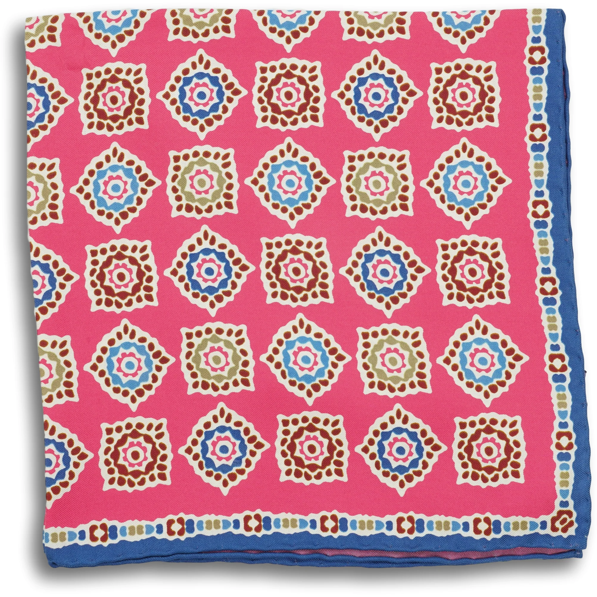 Decorative Square Motif Pocket Square - Image 3
