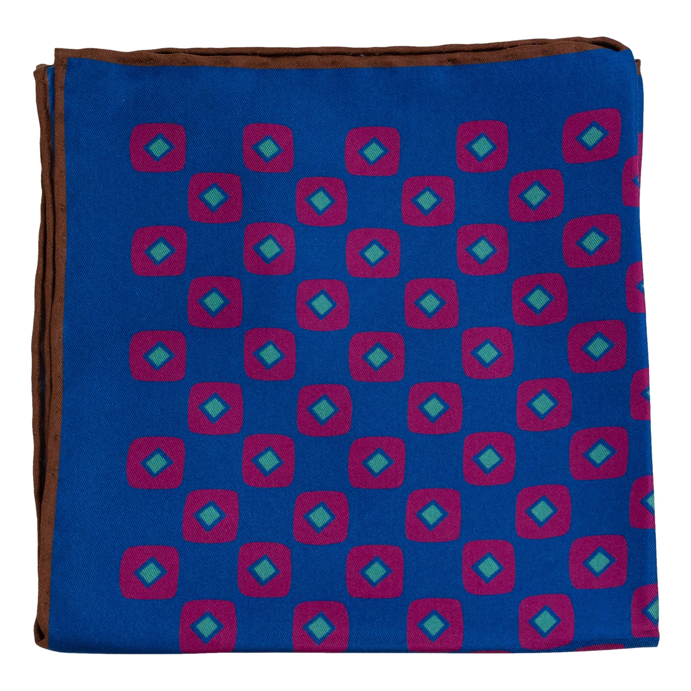 Diamond in Square Silk Pocket Square - Image 2