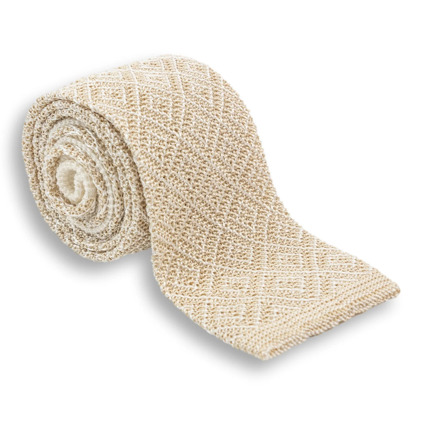Diamonds Silk Knitted Tie - Image 4