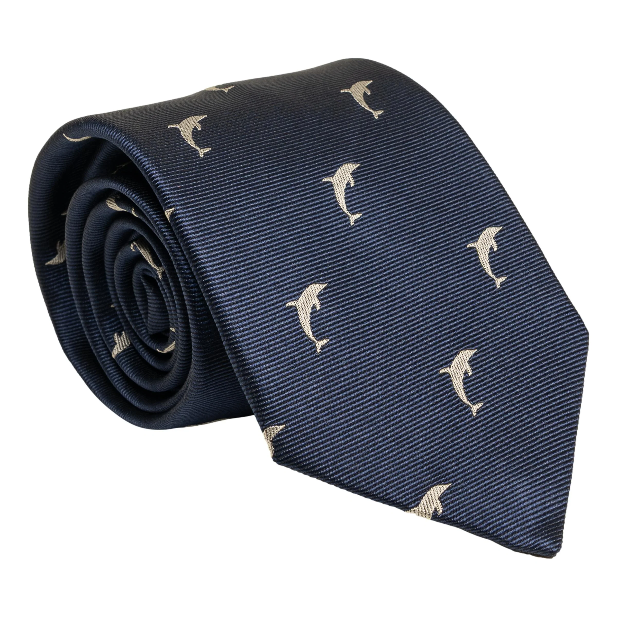 Dolphin Silk Tie