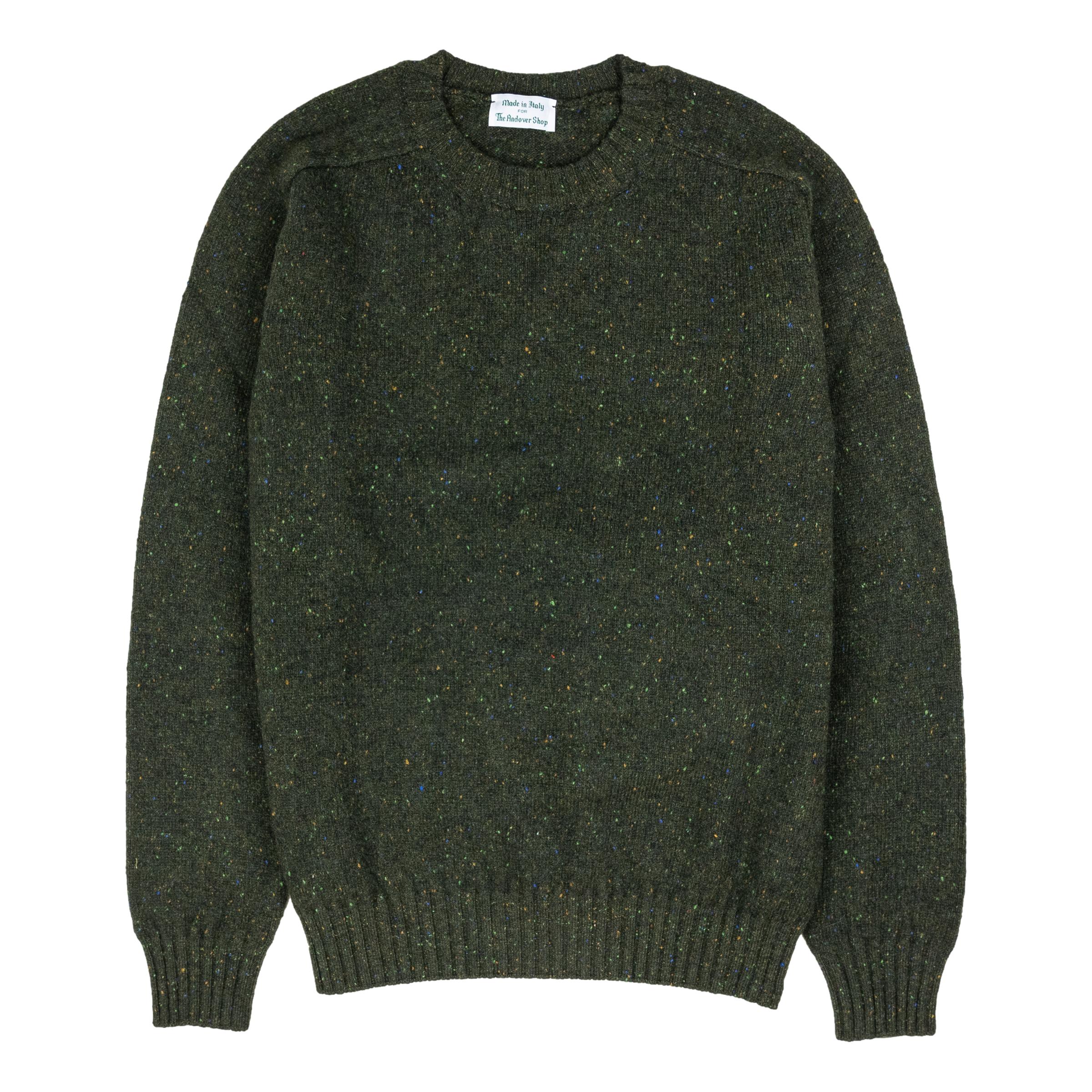 Donegal Crewneck Wool Sweater - Image 3