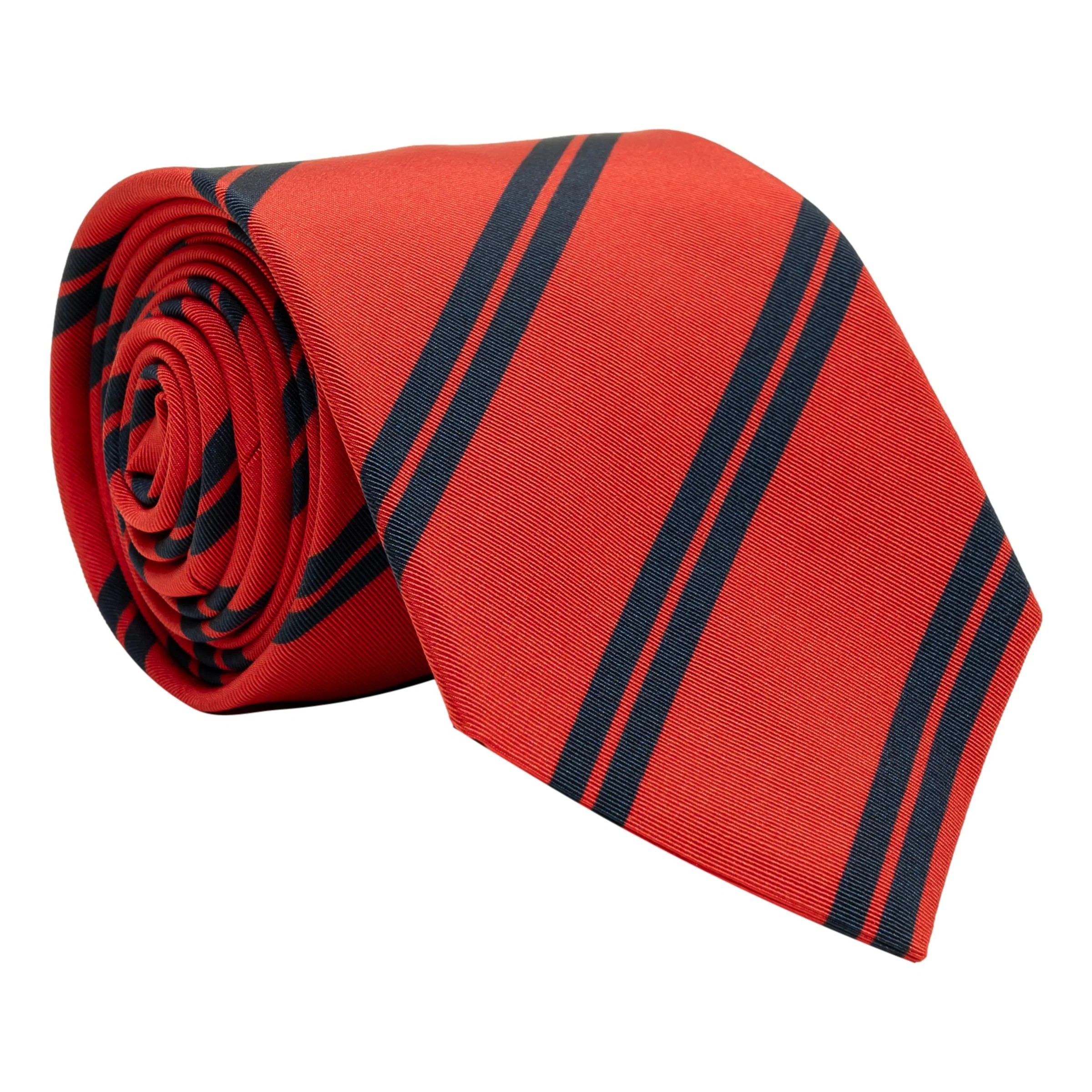 Double Stripe Irish Poplin Tie