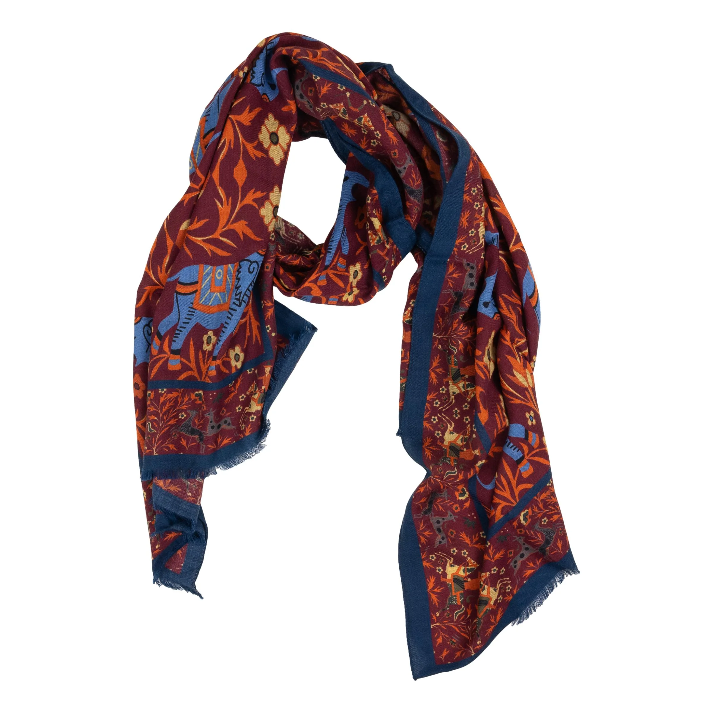 Elephant Wool Scarf - Image 3