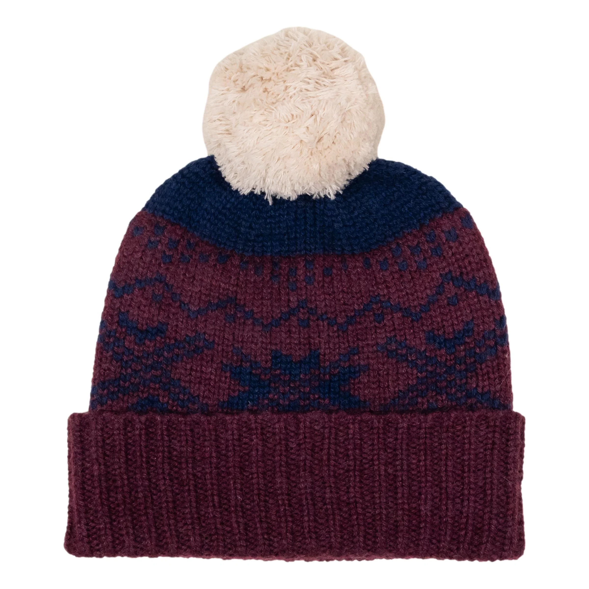 Fairisle Cashmere Beanie