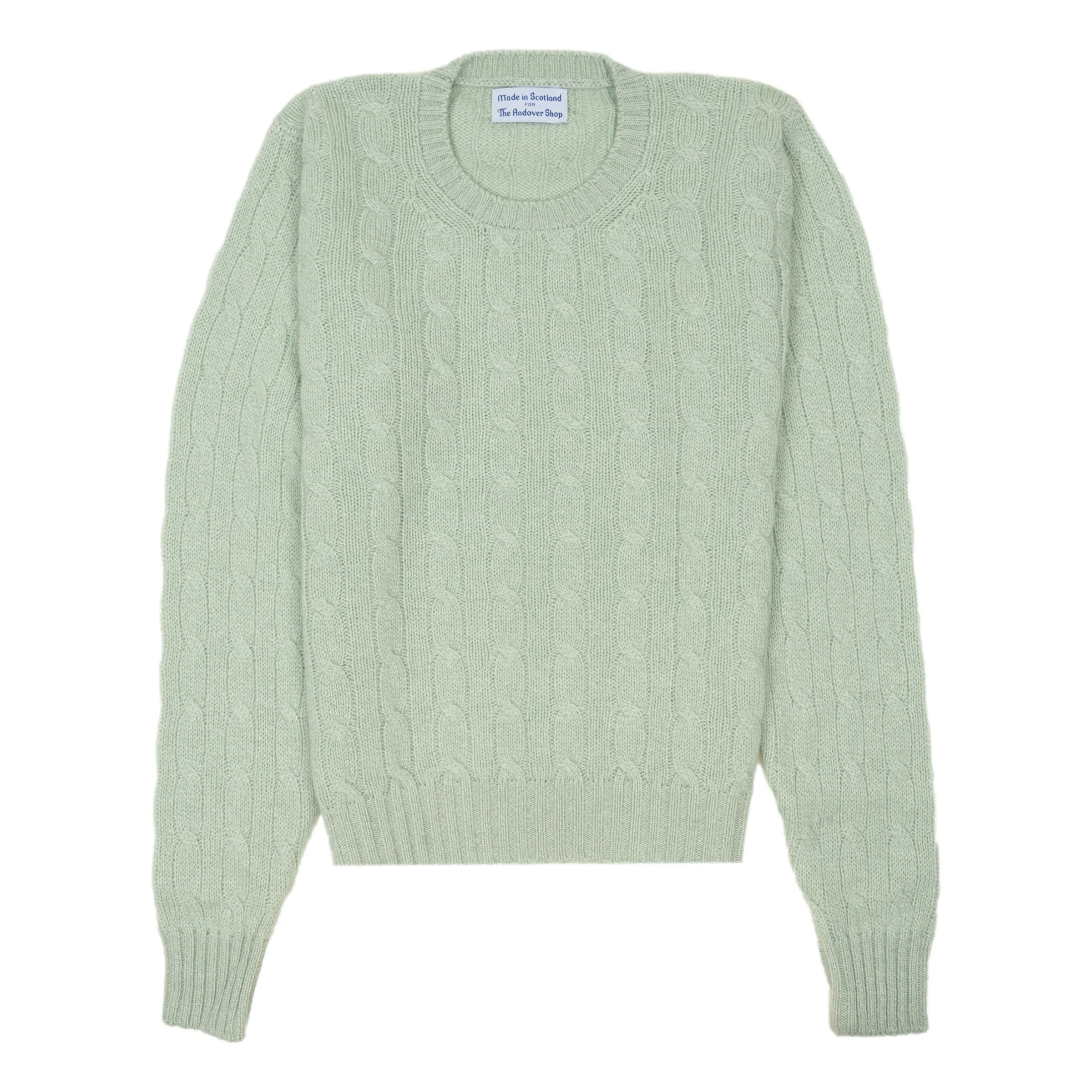 Falla Women's Cashmere Crew Neck Cable Sweater - Image 4