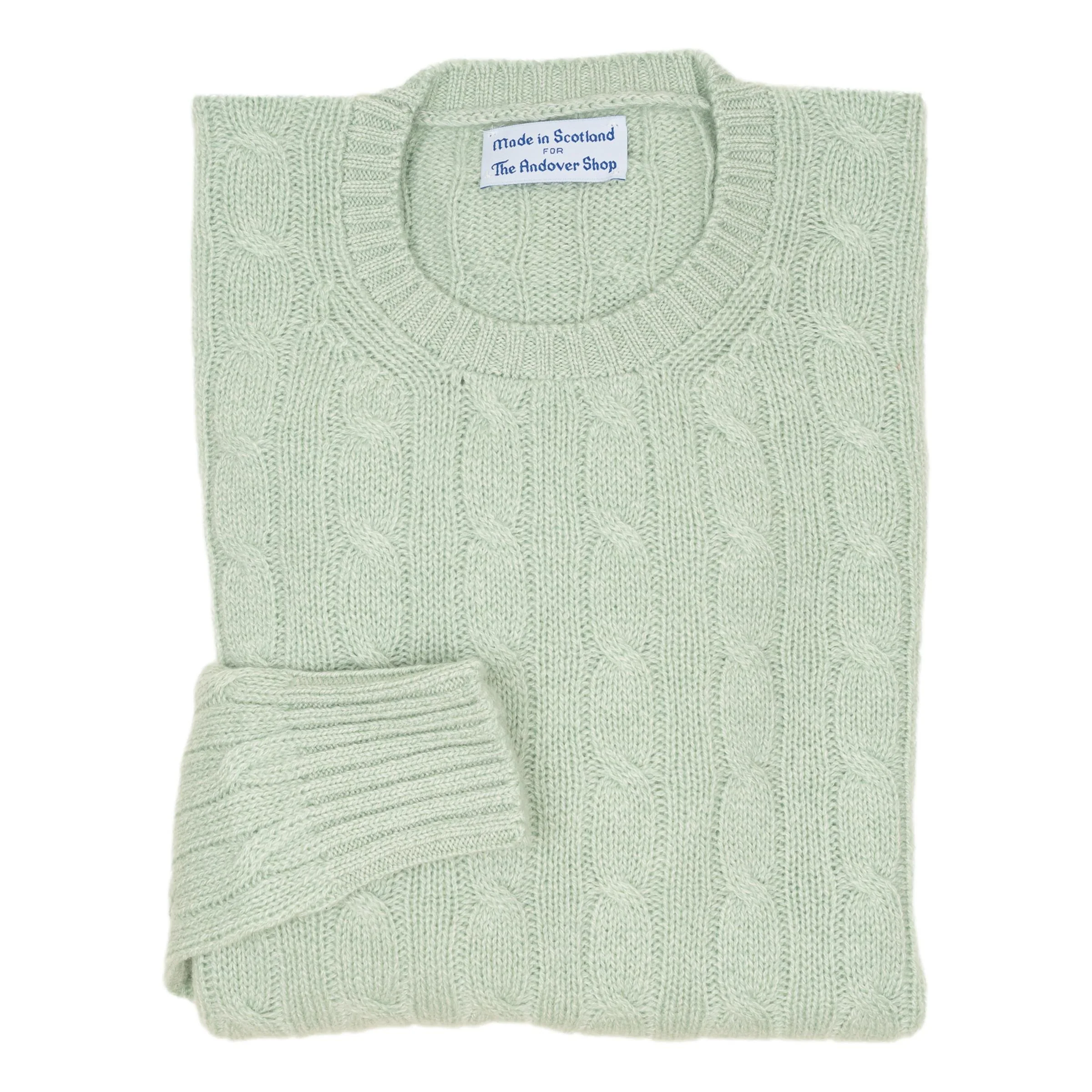 Falla Women's Cashmere Crew Neck Cable Sweater - Image 5