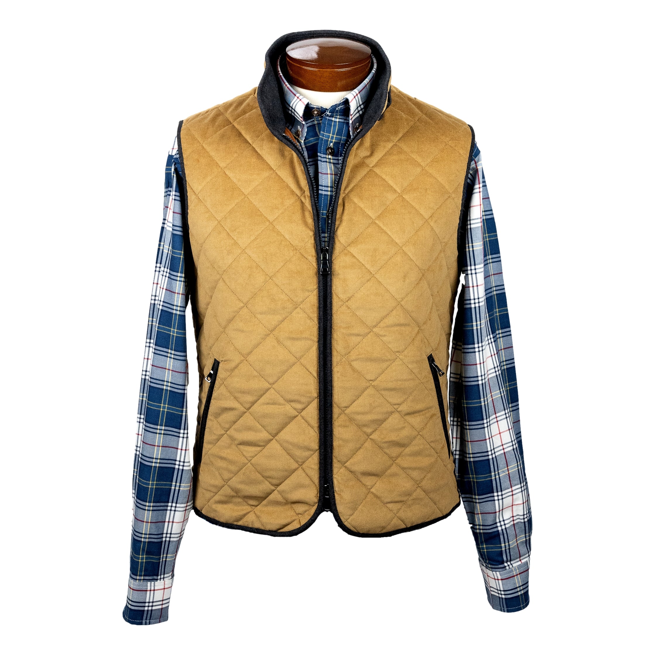 Fawn Corduroy Waterville Vest
