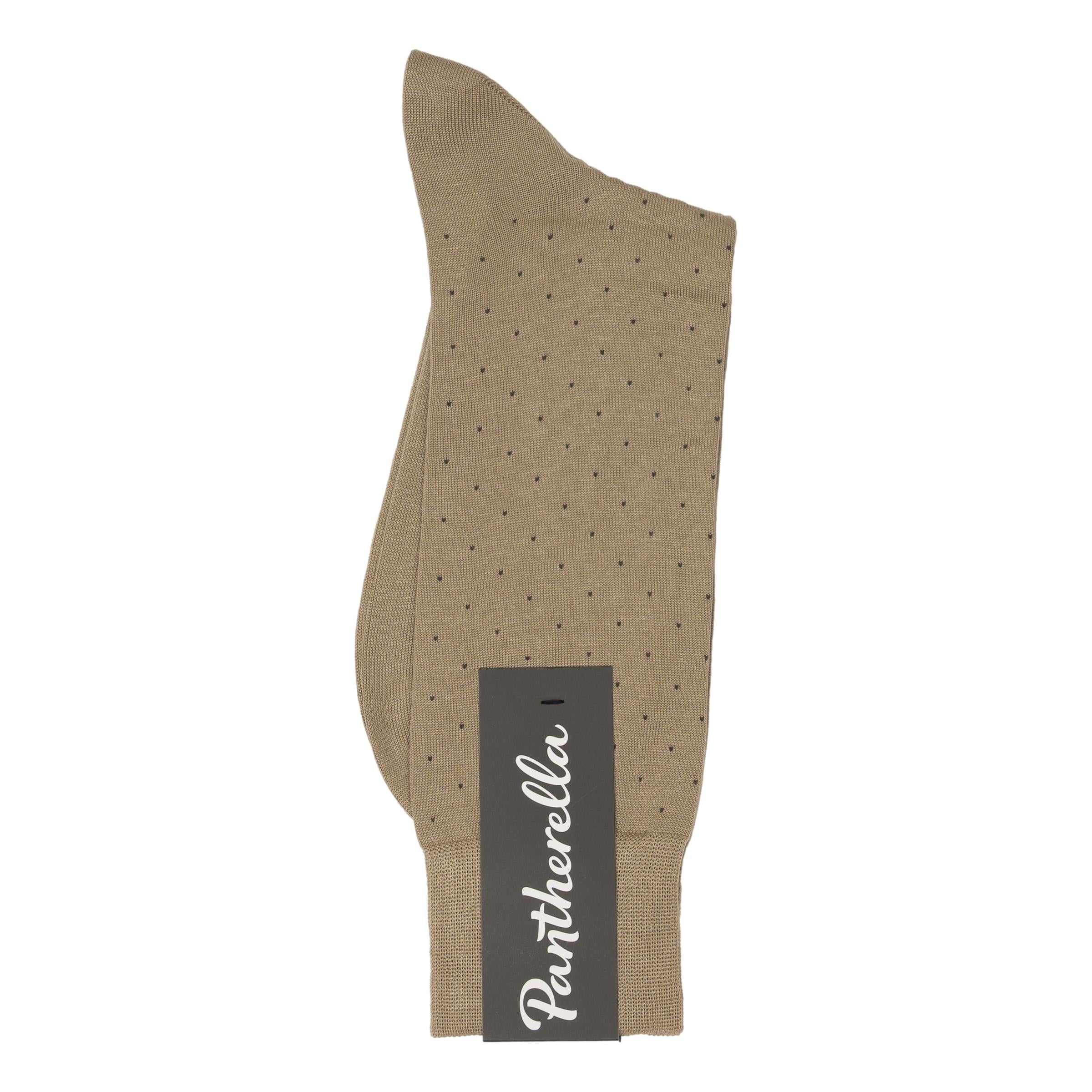 Gadsbury Pin Dot Cotton Mid-Calf Dress Sock - Image 4