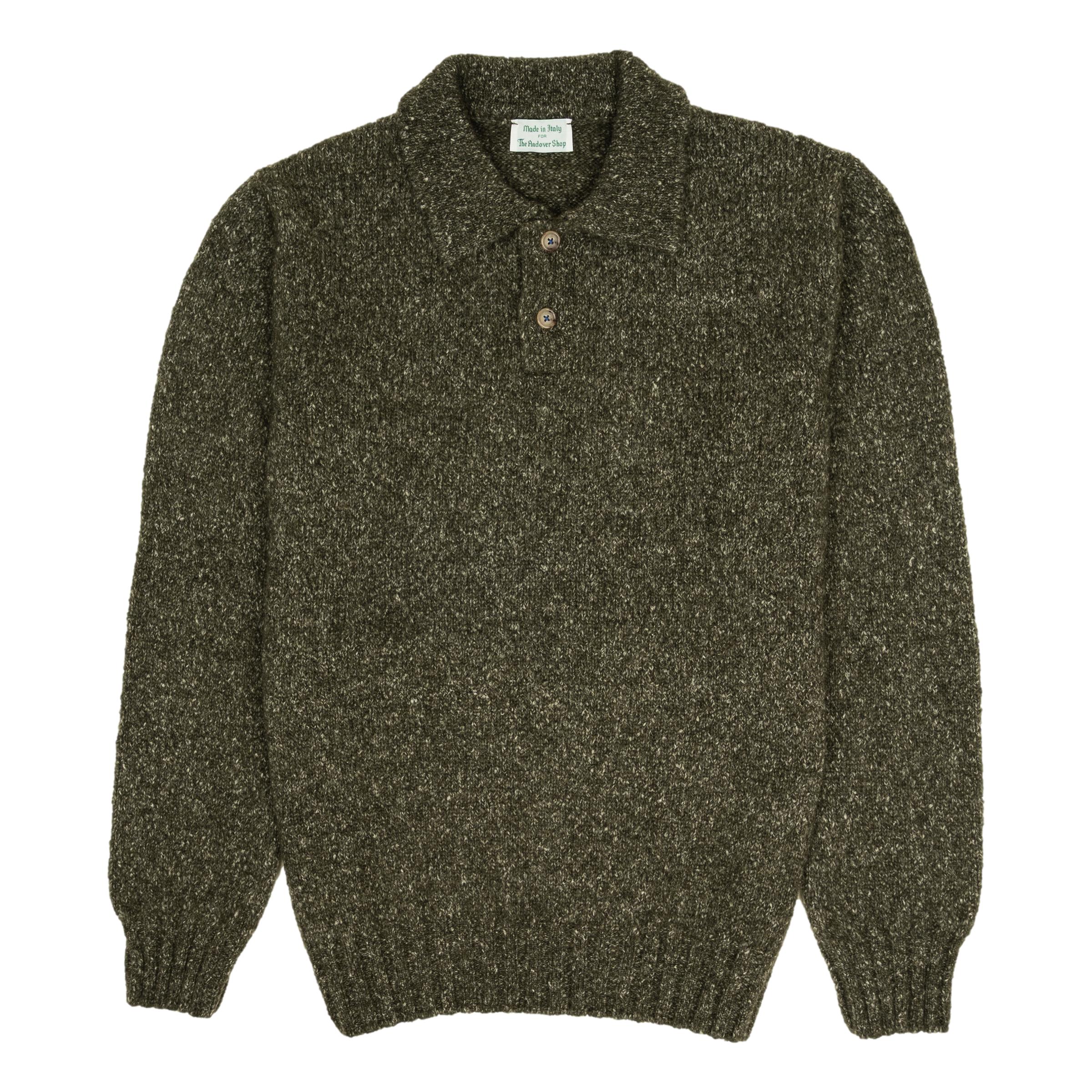 Harri Polo Alpaca Sweater