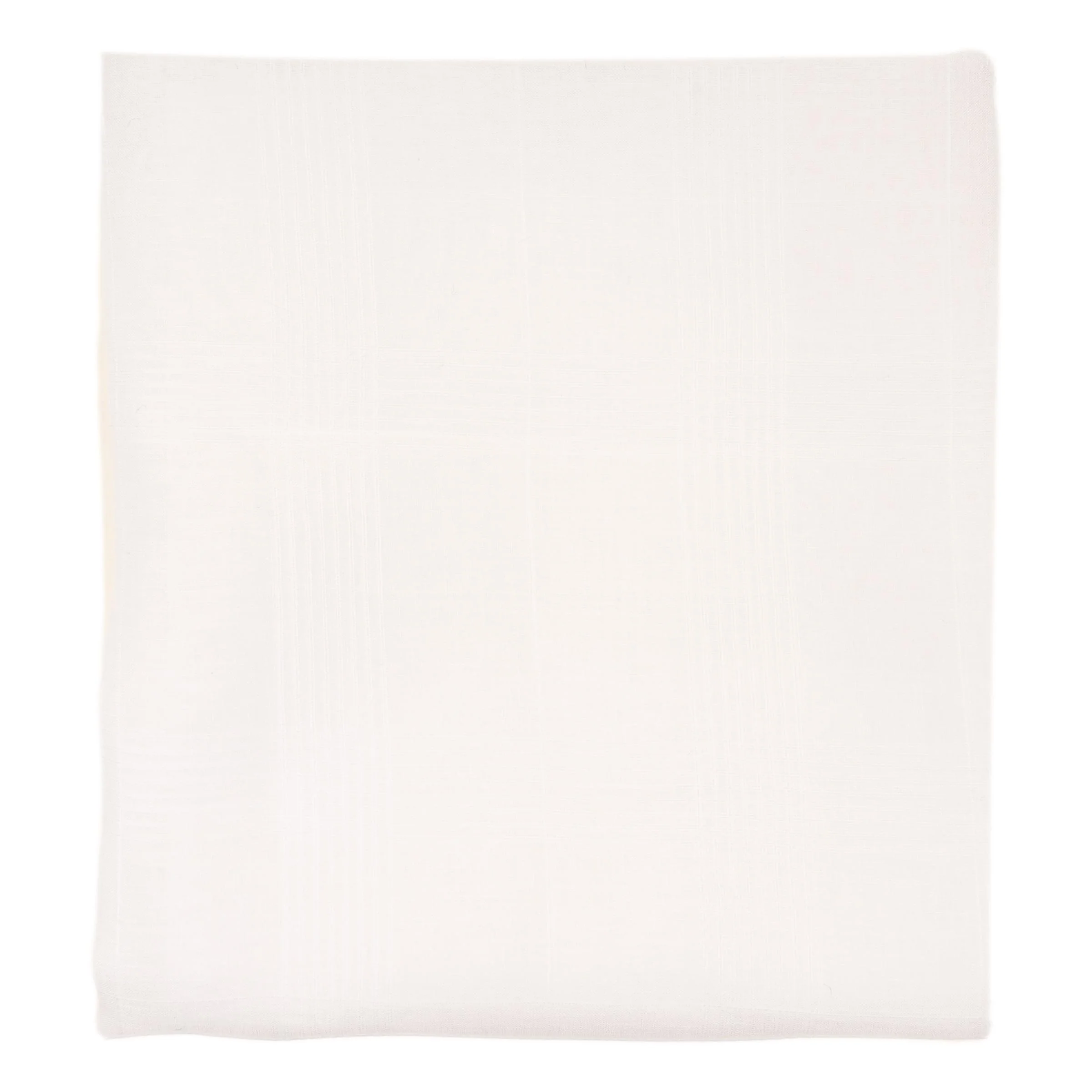 Hesdin Checks Linen Pocket Square