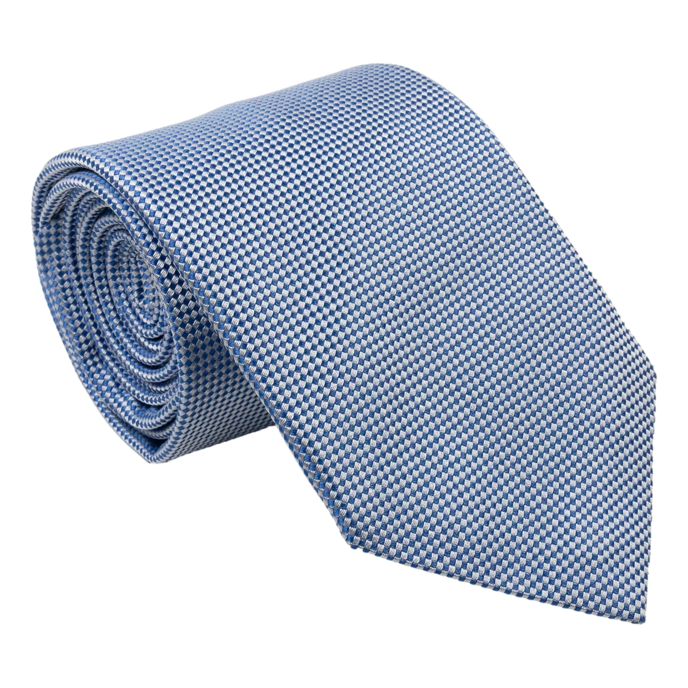 Iridescent Basket Weave Silk Tie - Image 16