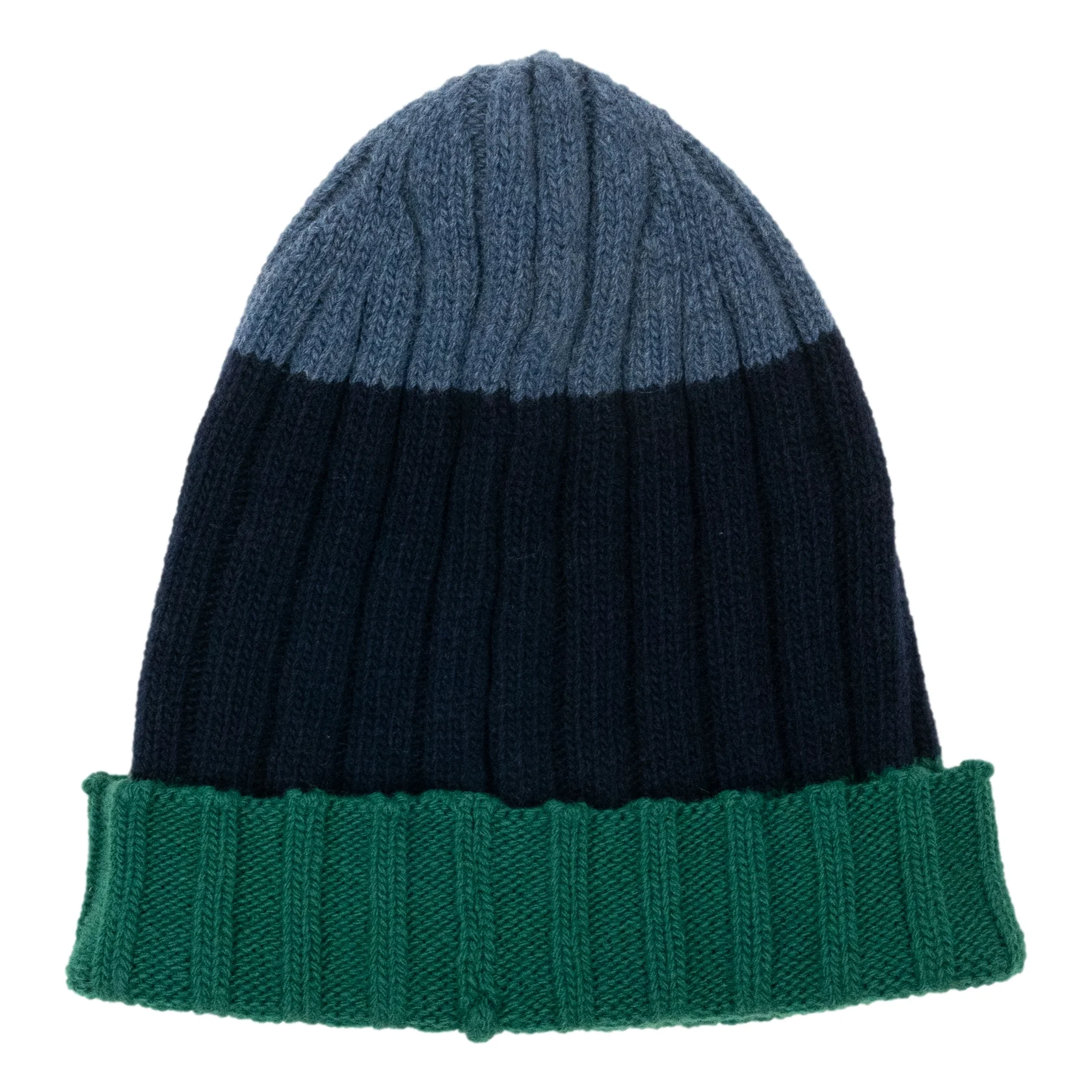 Italian Wool and Cashmere Knitted Beanie - Image 3