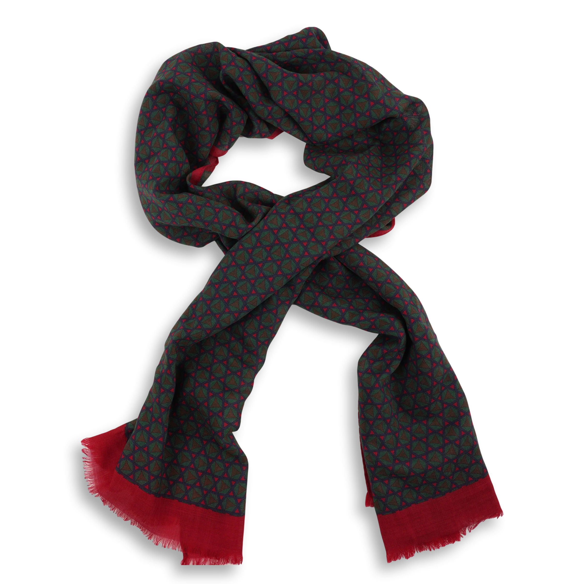 Italian Wool and Cashmere Scarf - Image 2
