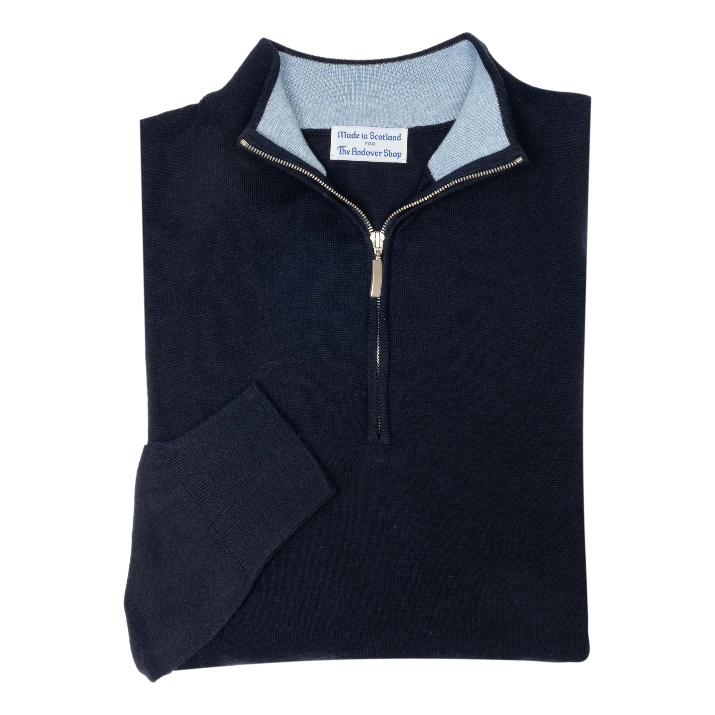 Jonty Cashmere and Silk Quarter Zip