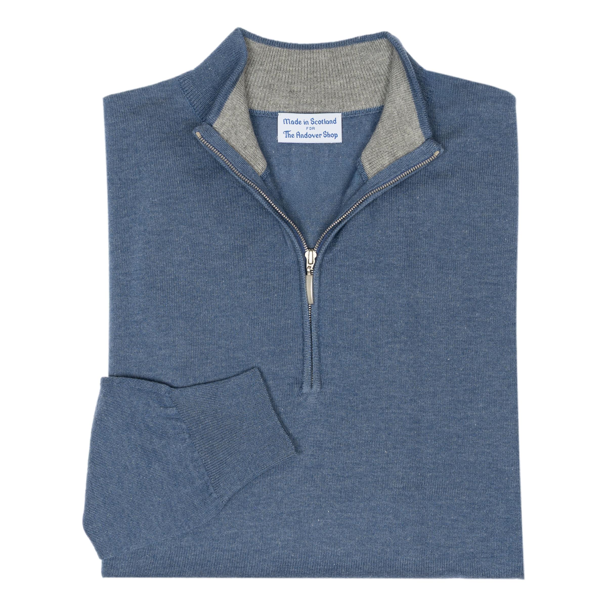 Jonty Cashmere and Silk Quarter Zip - Image 2