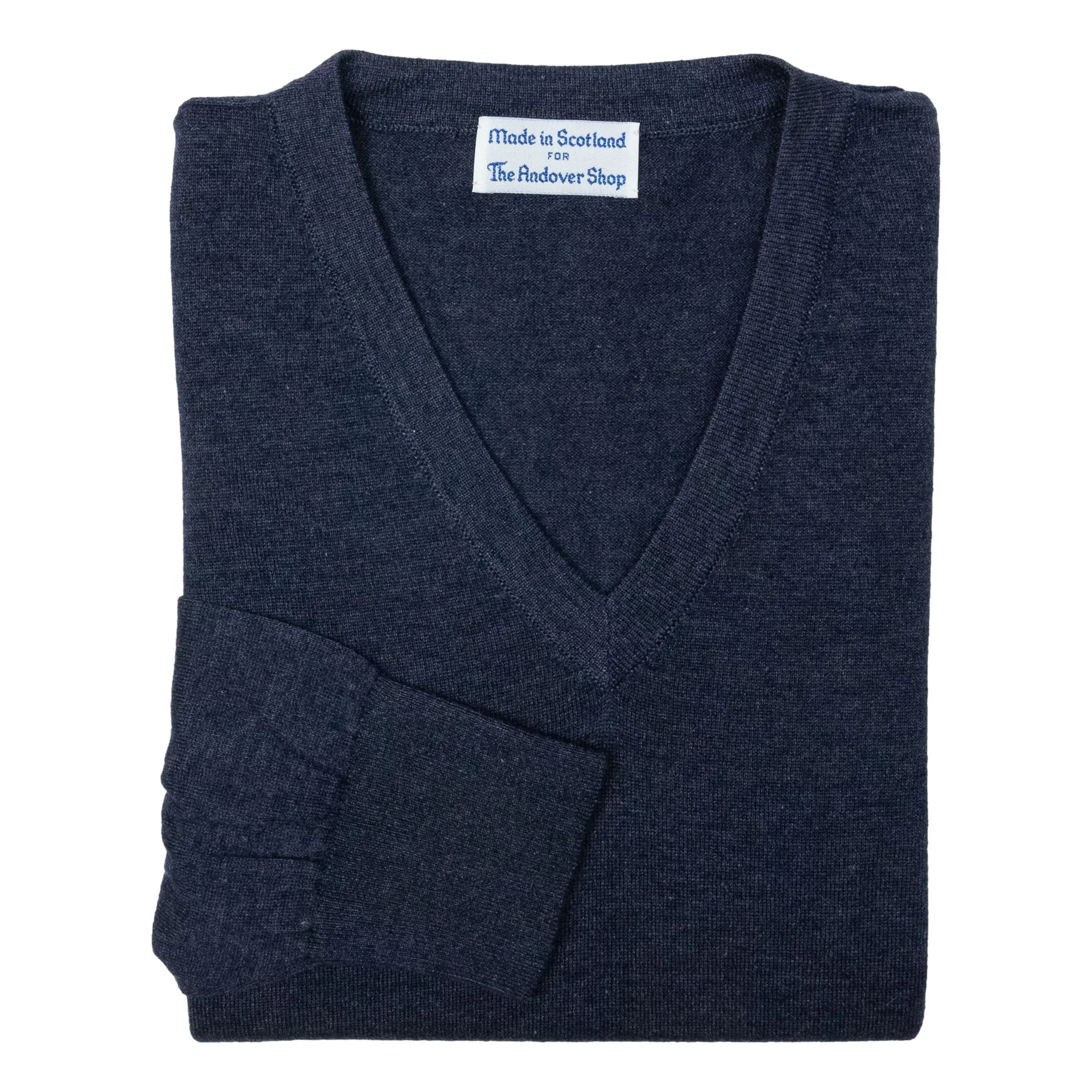 Joshua Cashmere and Silk Blend V-Neck Sweater - Image 6
