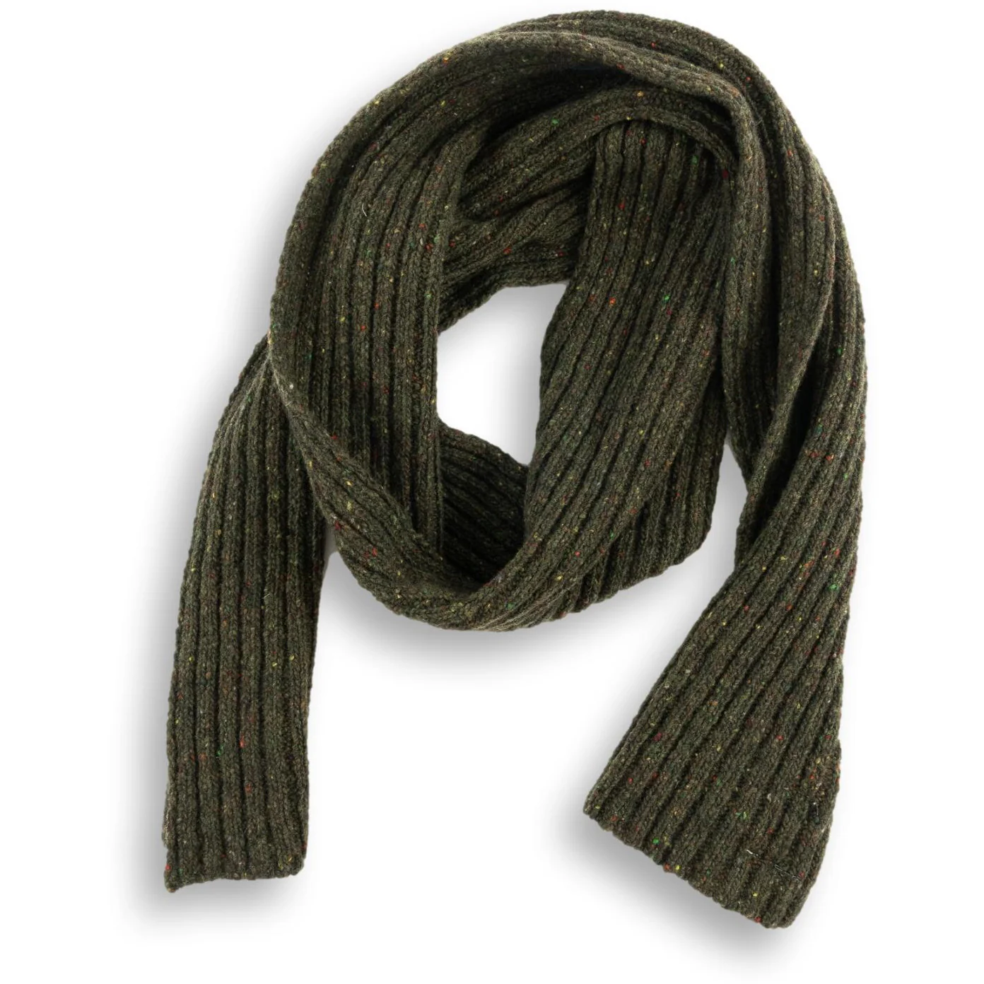 Knitted Luxe Ribbed Scarf - Image 4