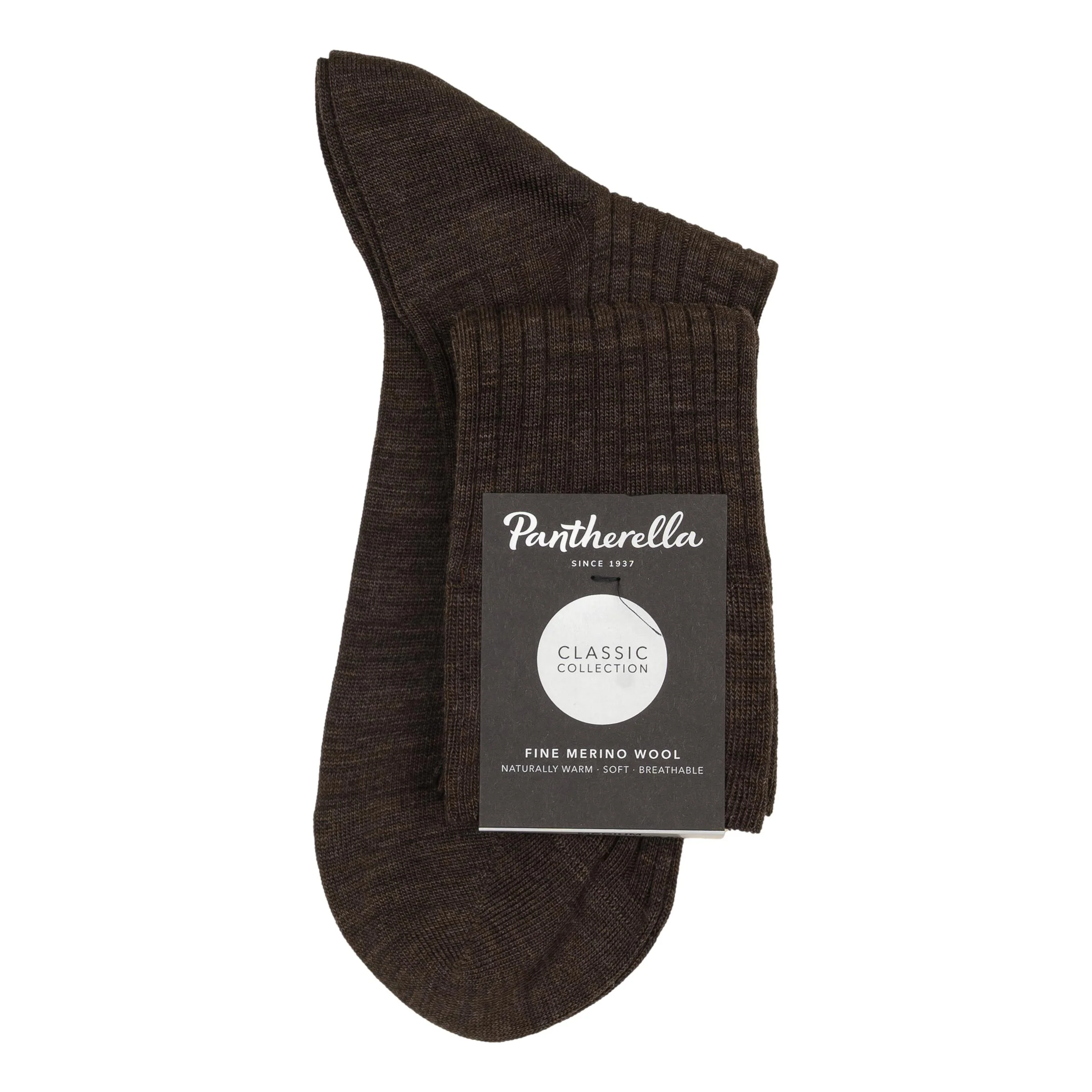Laburnum 5x3 Rib Merino Over the Calf Wool Dress Socks - Image 9