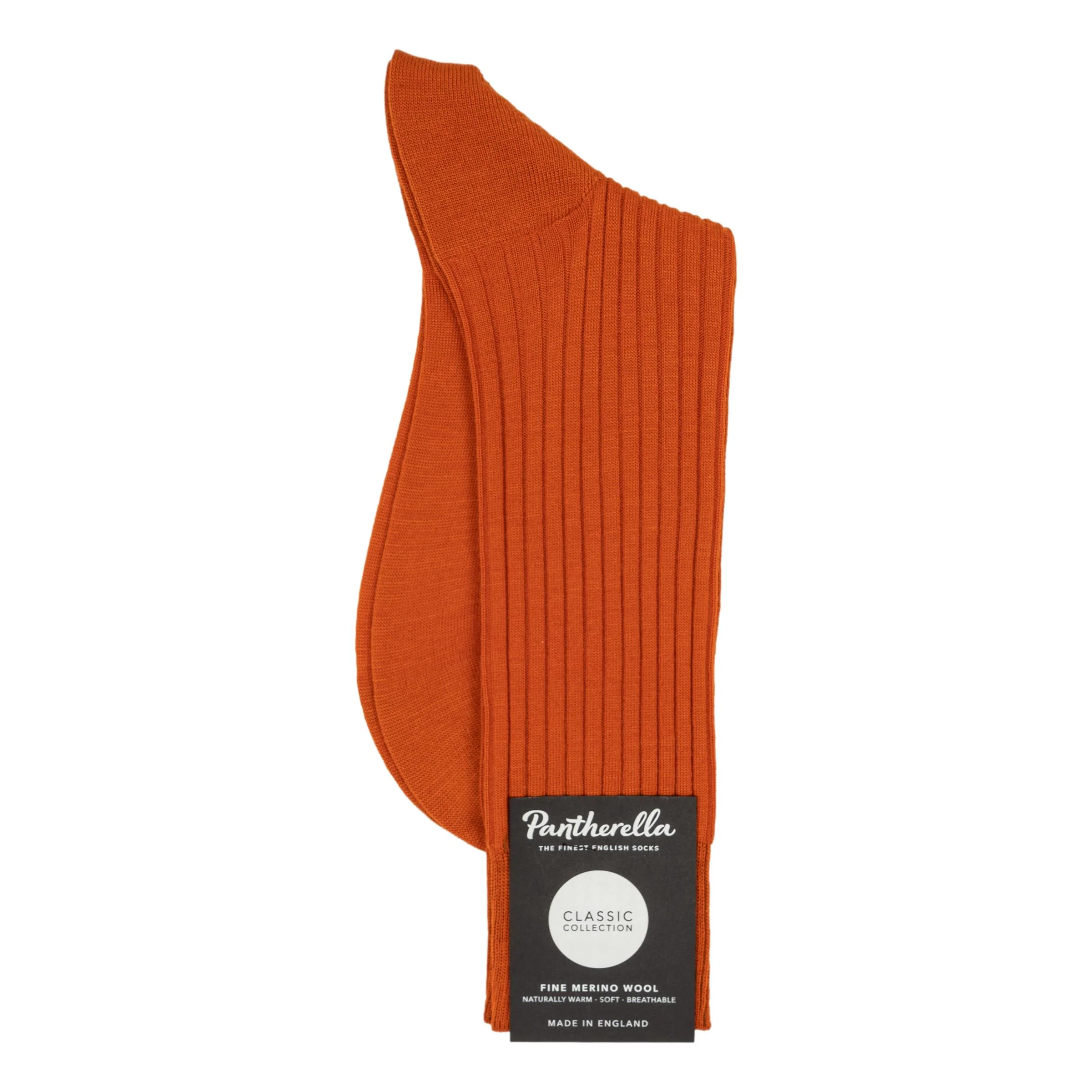 Laburnum 5x3 Rib Merino Wool Mid-calf Dress Socks - Image 13