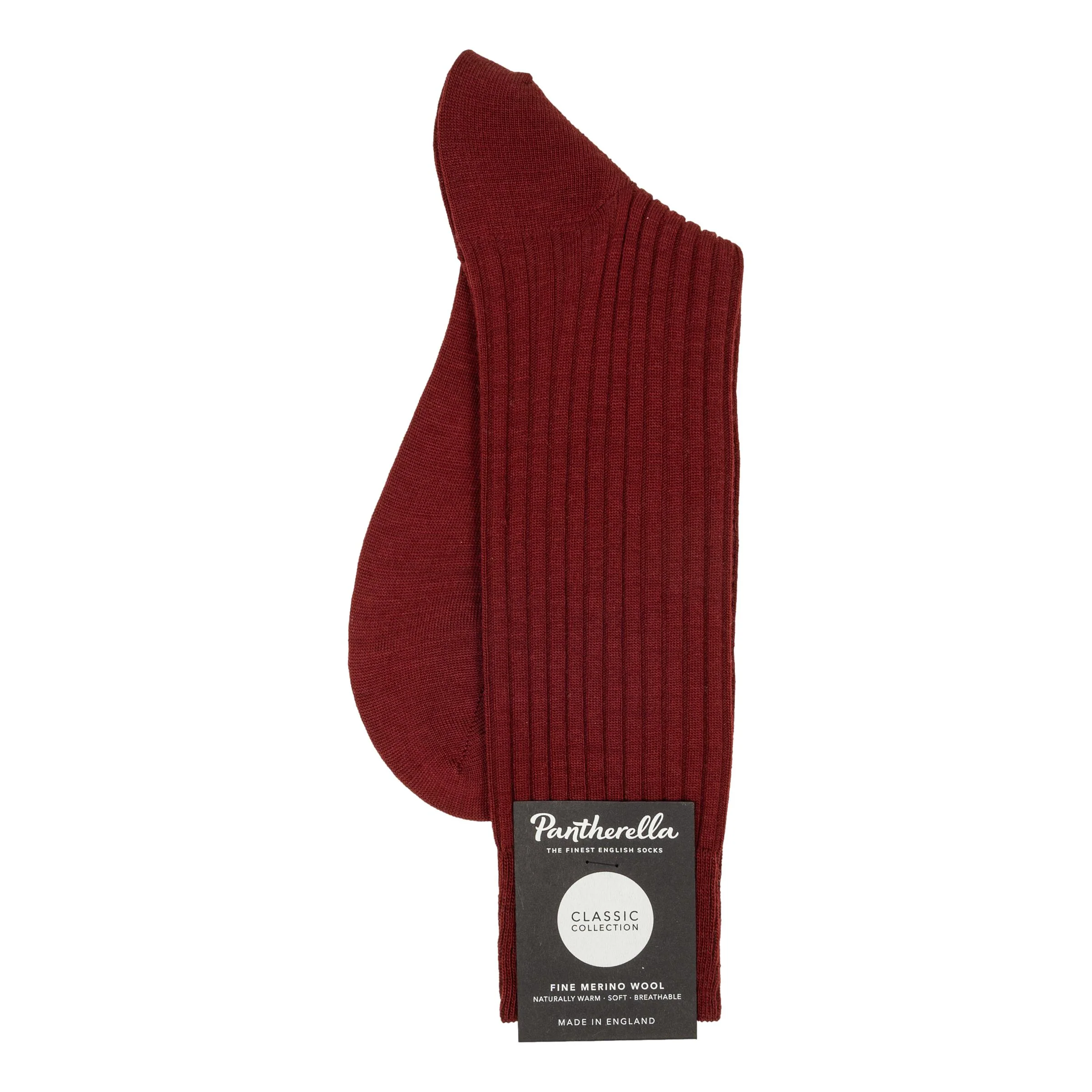 Laburnum 5x3 Rib Merino Wool Mid-calf Dress Socks - Image 16