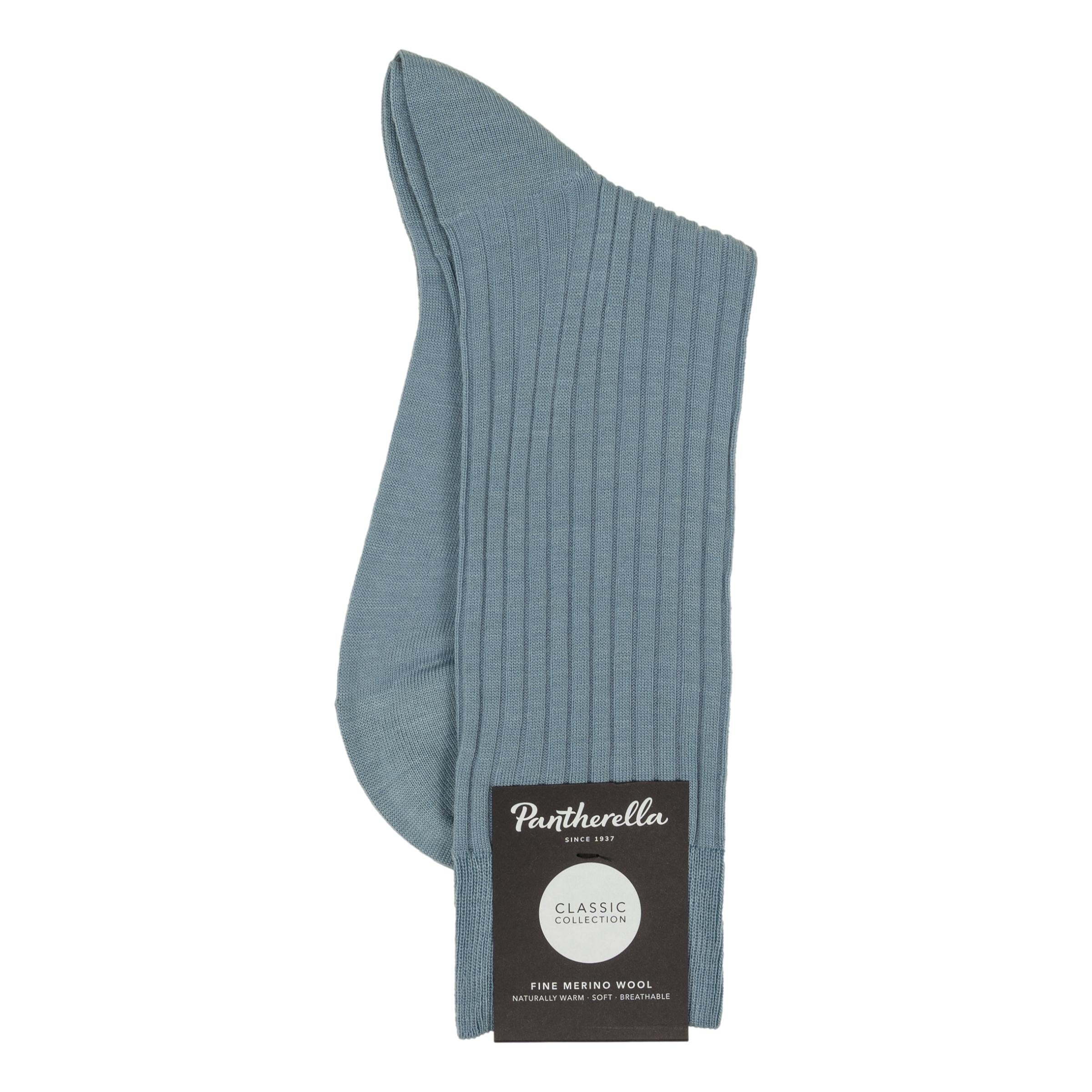 Laburnum 5x3 Rib Merino Wool Mid-calf Dress Socks - Image 9