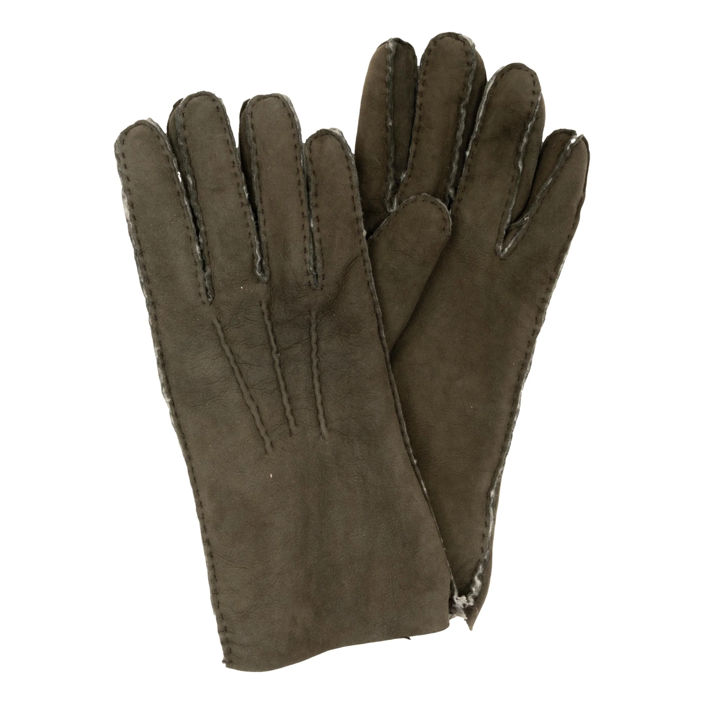Ladies Handsewn Shearling Gloves - Image 3