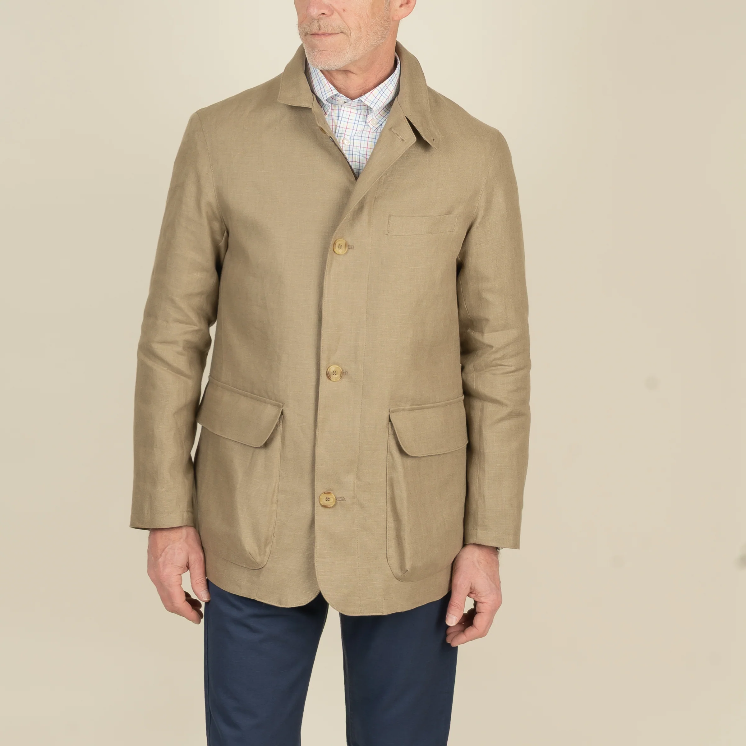 Linen Voyager Jacket