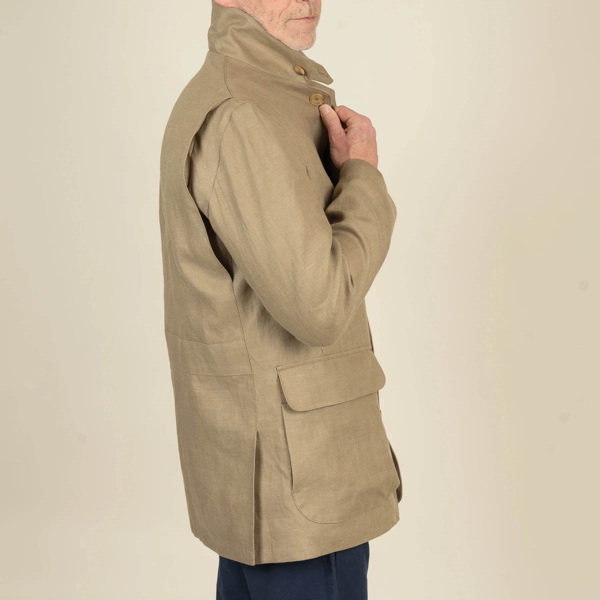 Linen Voyager Jacket - Image 2
